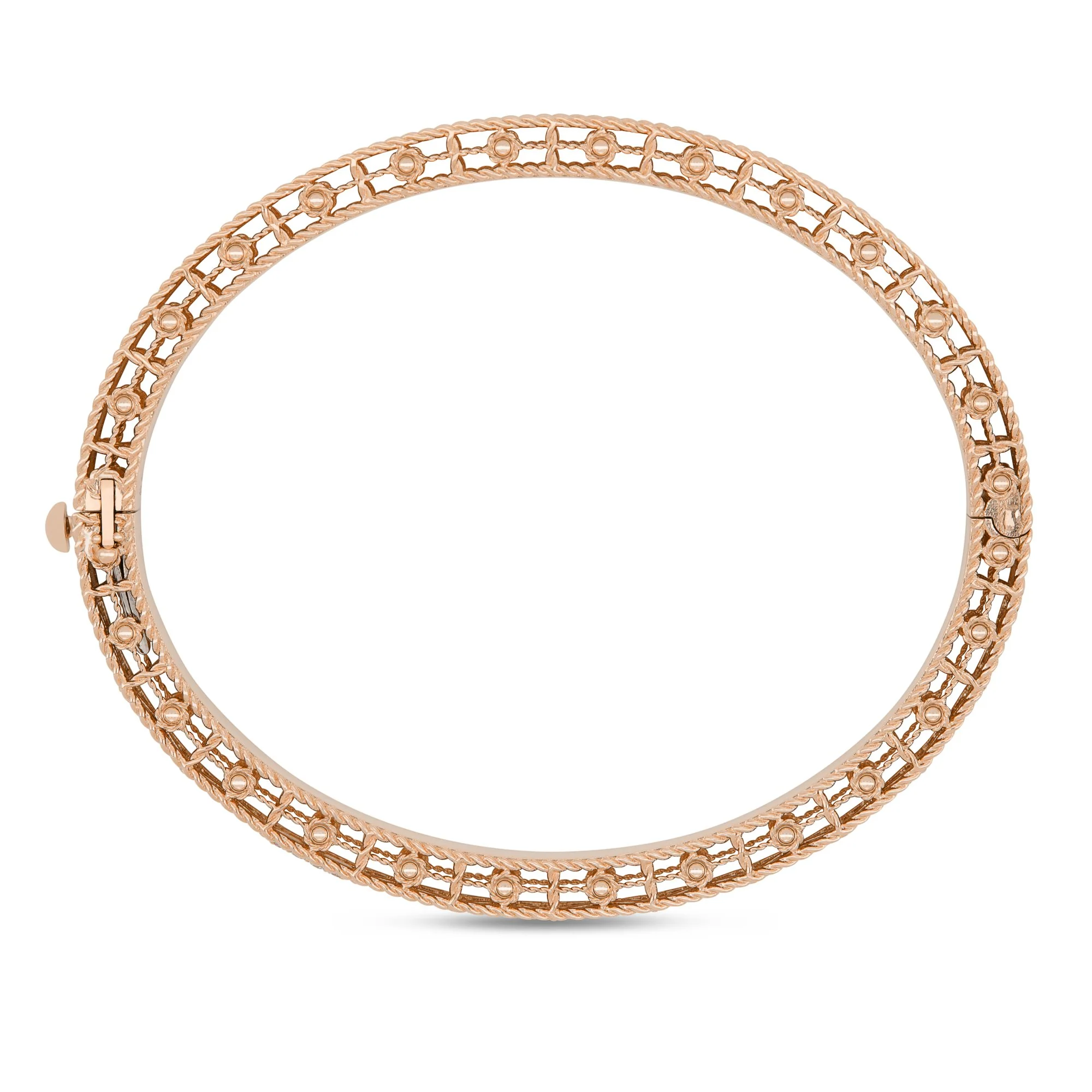 ART DECO BANGLE WITH DIAMONDS - Image 3