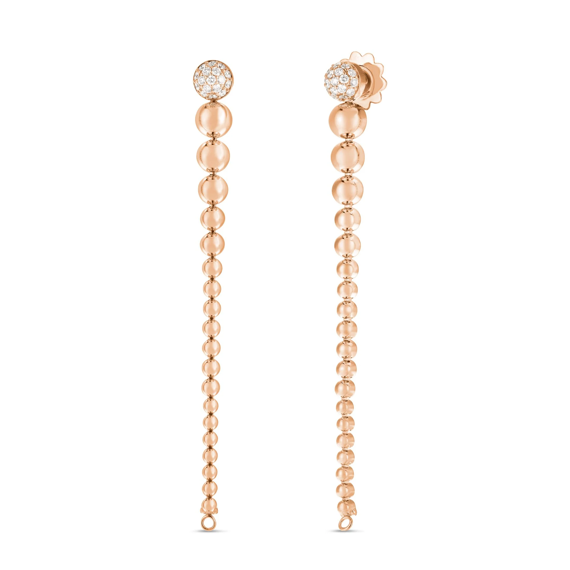 ART DECO EARRINGS WITH DIAMONDS - Image 3