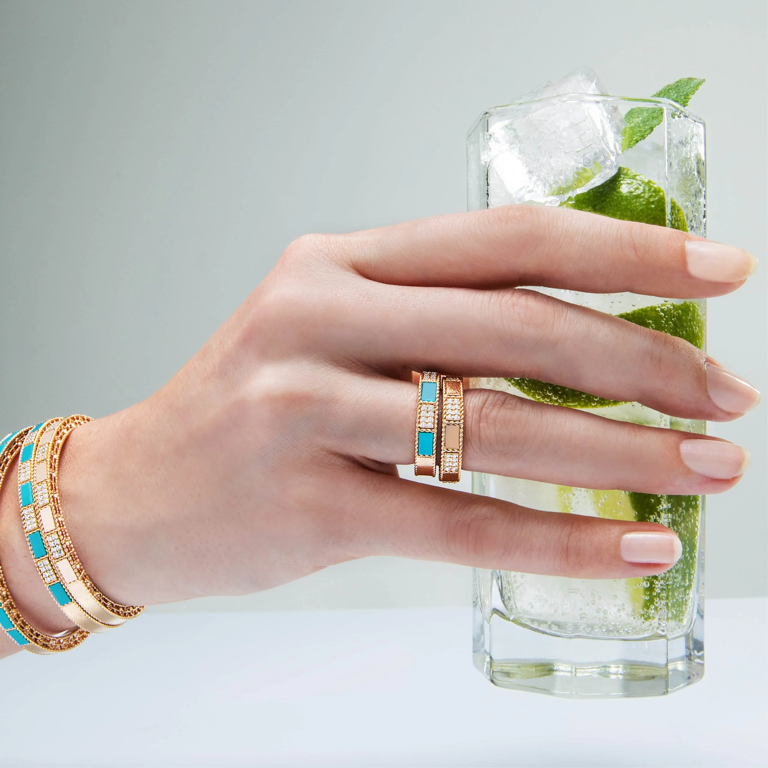 ART DECO RING WITH DIAMONDS - Image 4