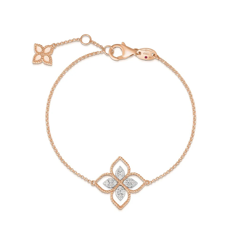 DESERT FLOWER BRACELET WITH DIAMONDS - Image 3