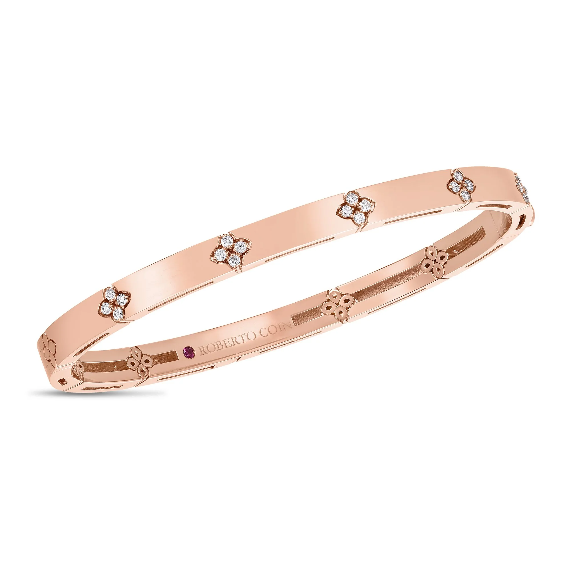 LOVE IN VERONA BANGLE WITH DIAMONDS - Image 4