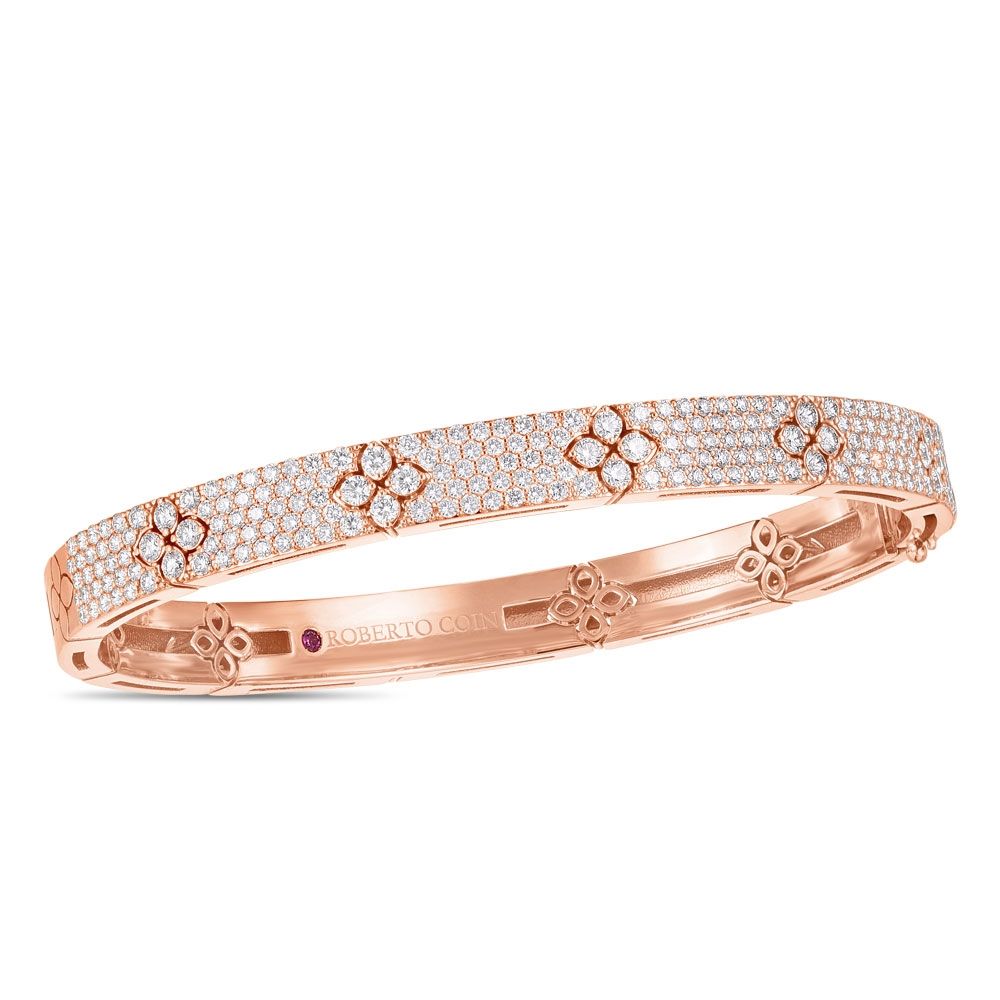 LOVE IN VERONA BANGLE WITH DIAMONDS - Image 3