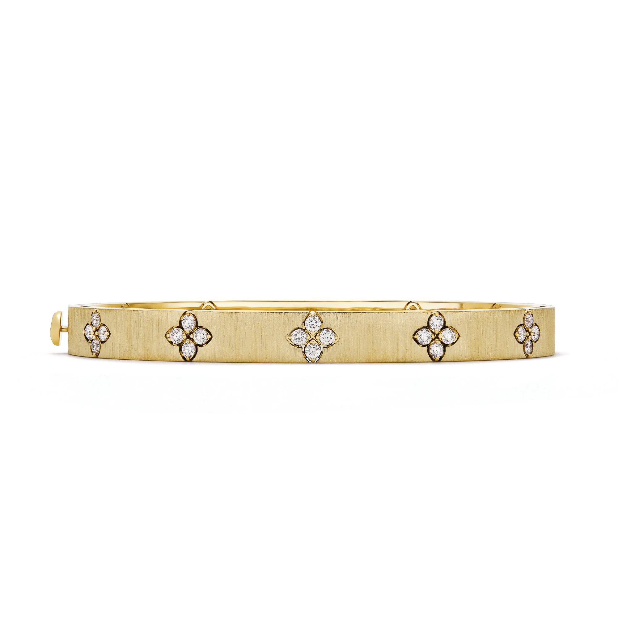 LOVE IN VERONA BANGLE WITH DIAMONDS - Image 2
