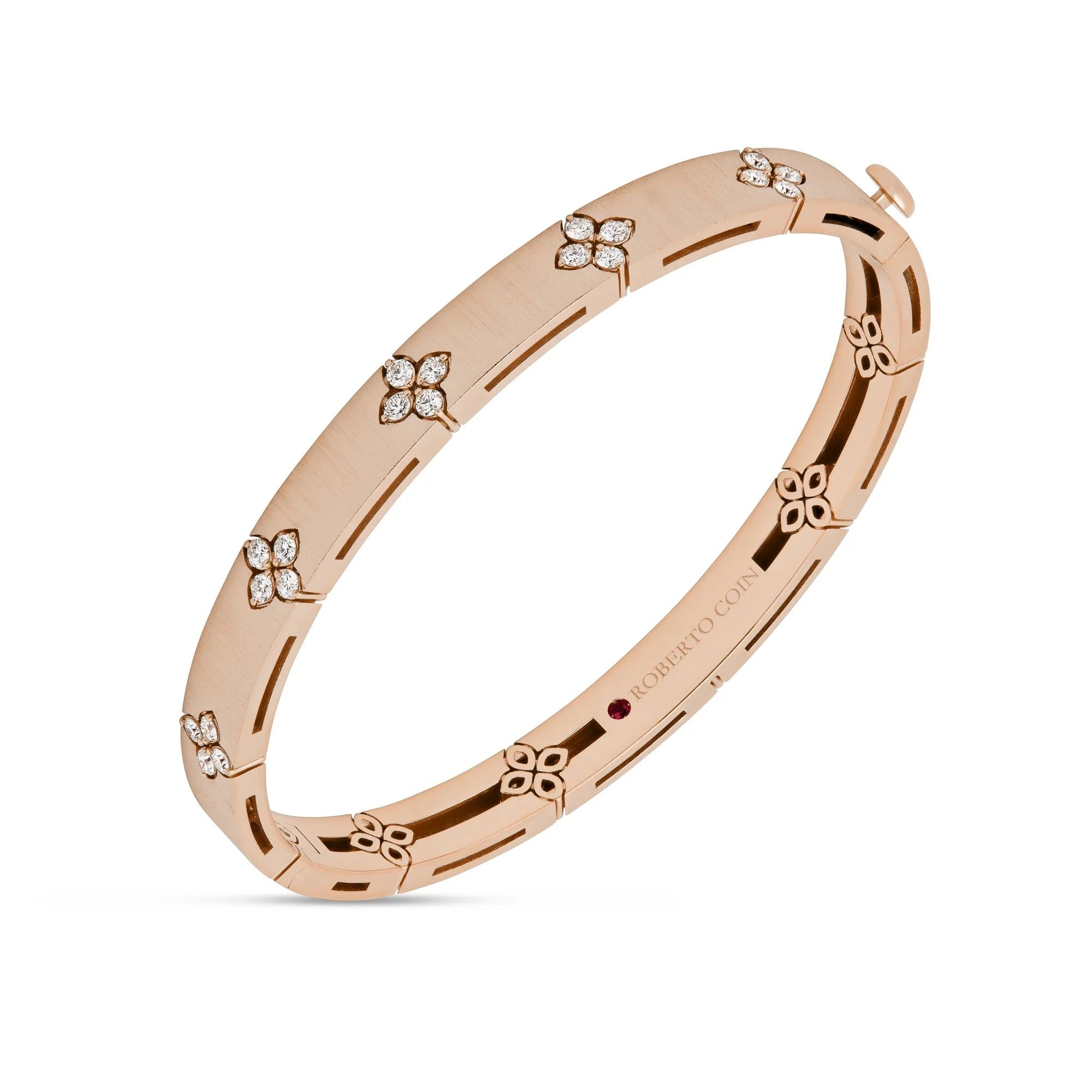LOVE IN VERONA BANGLE WITH DIAMONDS - Image 4