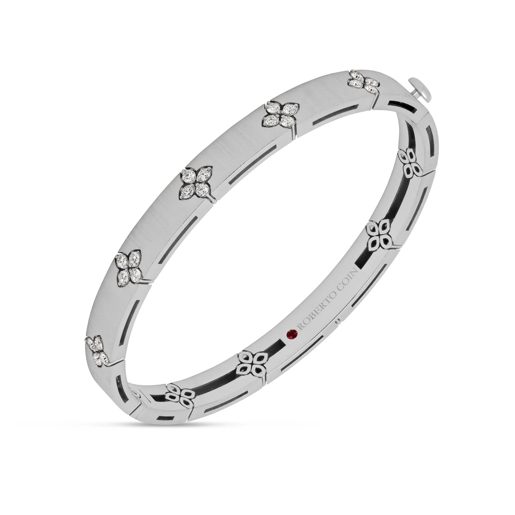 LOVE IN VERONA BANGLE WITH DIAMONDS - Image 5
