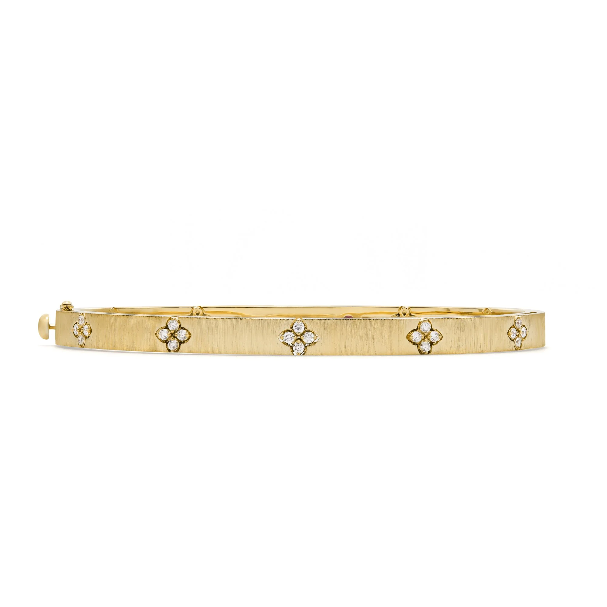 LOVE IN VERONA BANGLE WITH DIAMONDS - Image 2