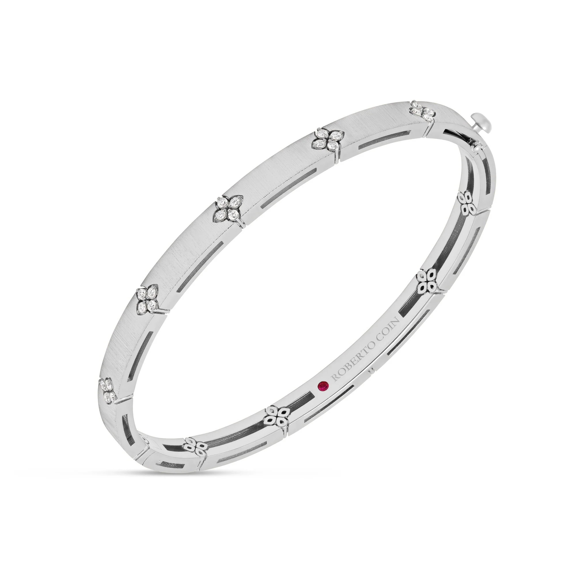 LOVE IN VERONA BANGLE WITH DIAMONDS - Image 5