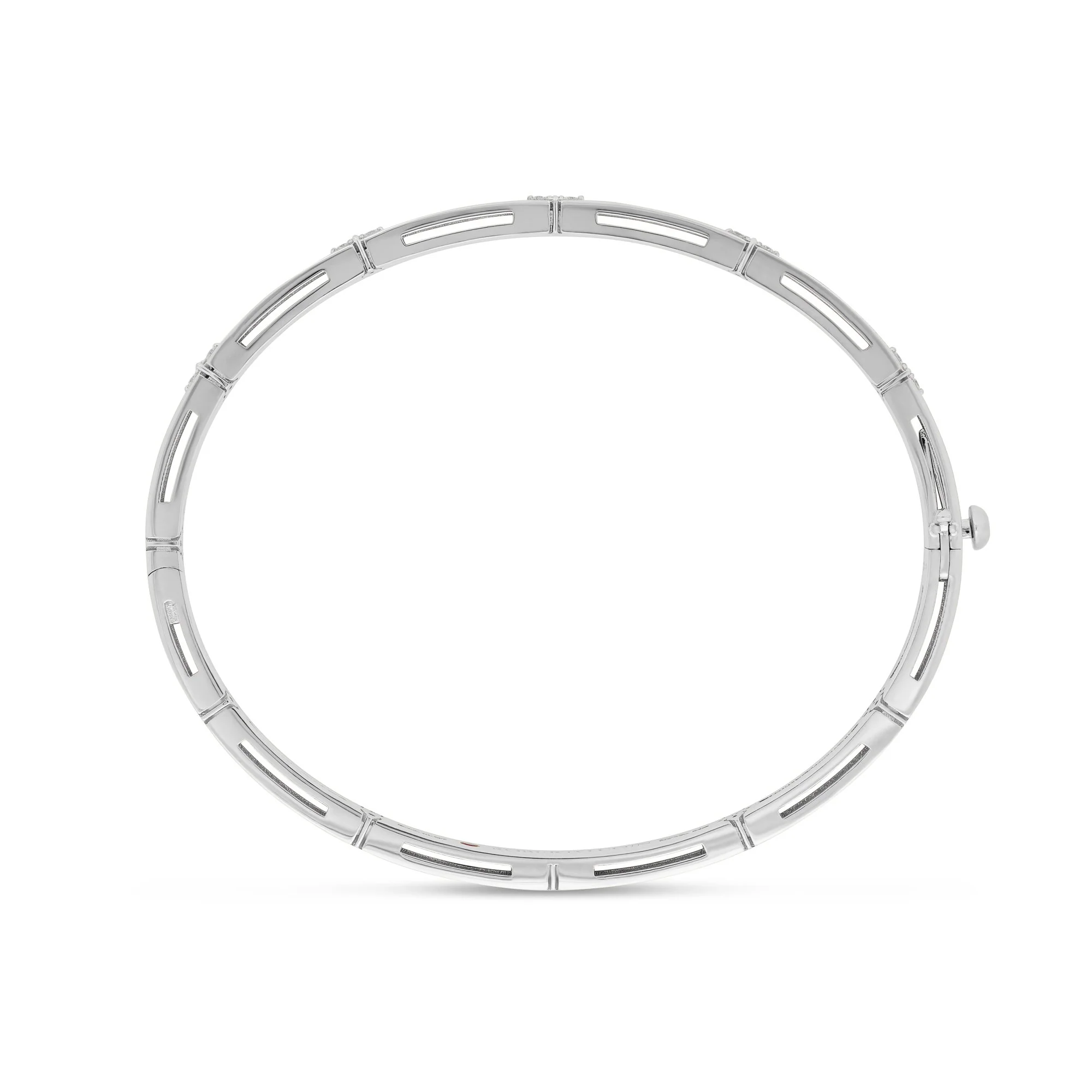 LOVE IN VERONA BANGLE  WITH DIAMONDS - Image 3