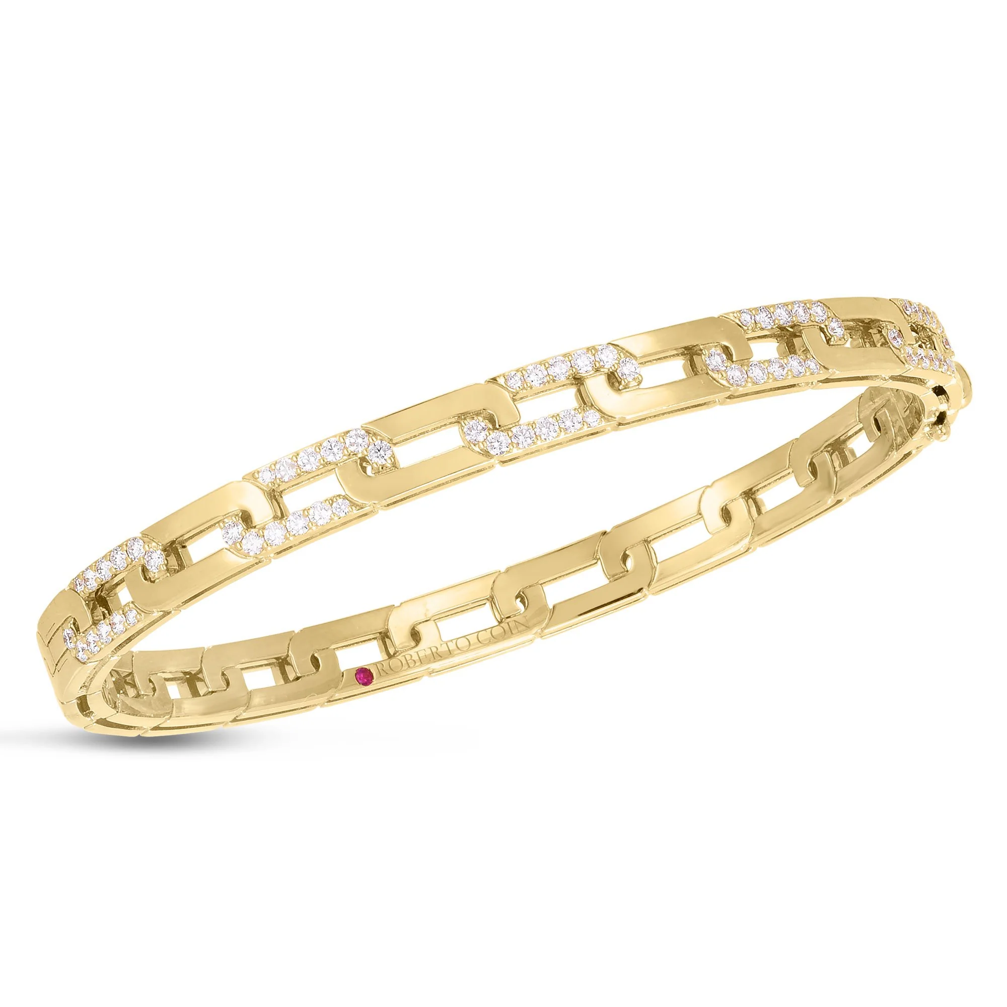 NAVARRA BANGLE WITH DIAMONDS