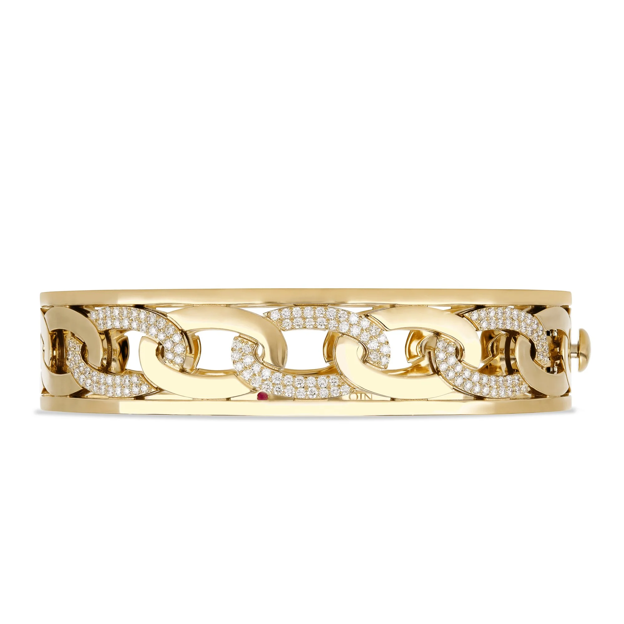NAVARRA BANGLE WITH DIAMONDS - Image 2
