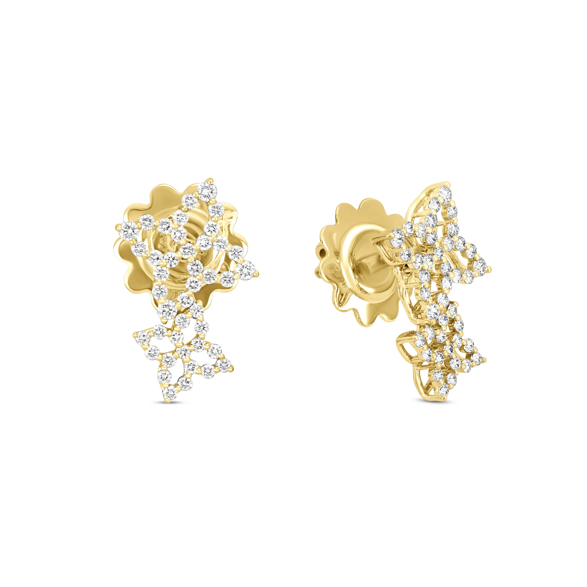 DIAMOND PRINCESS EARRINGS - Image 2