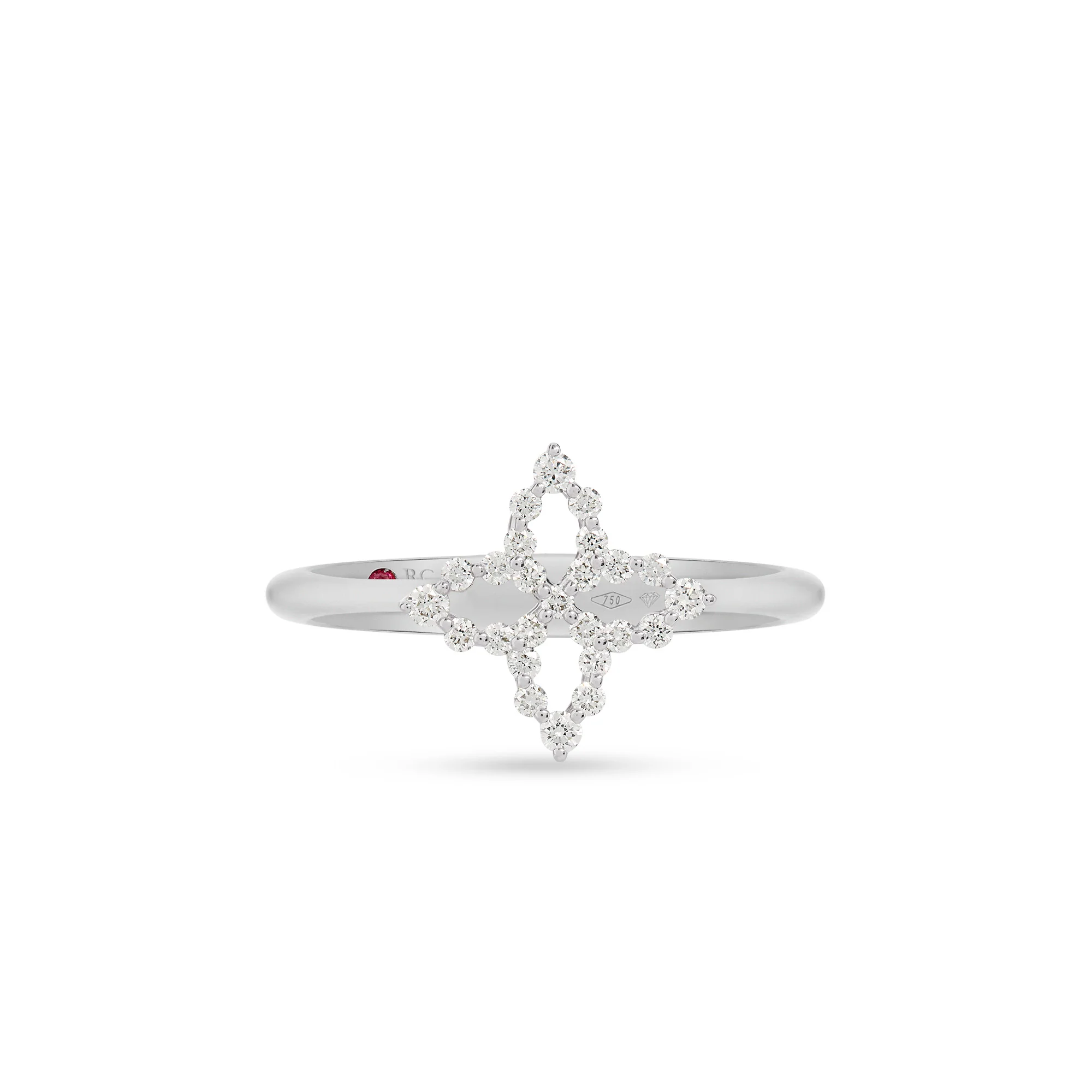 DIAMOND PRINCESS RING FOR CAROUSEL WITH DIAMONDS - Image 2