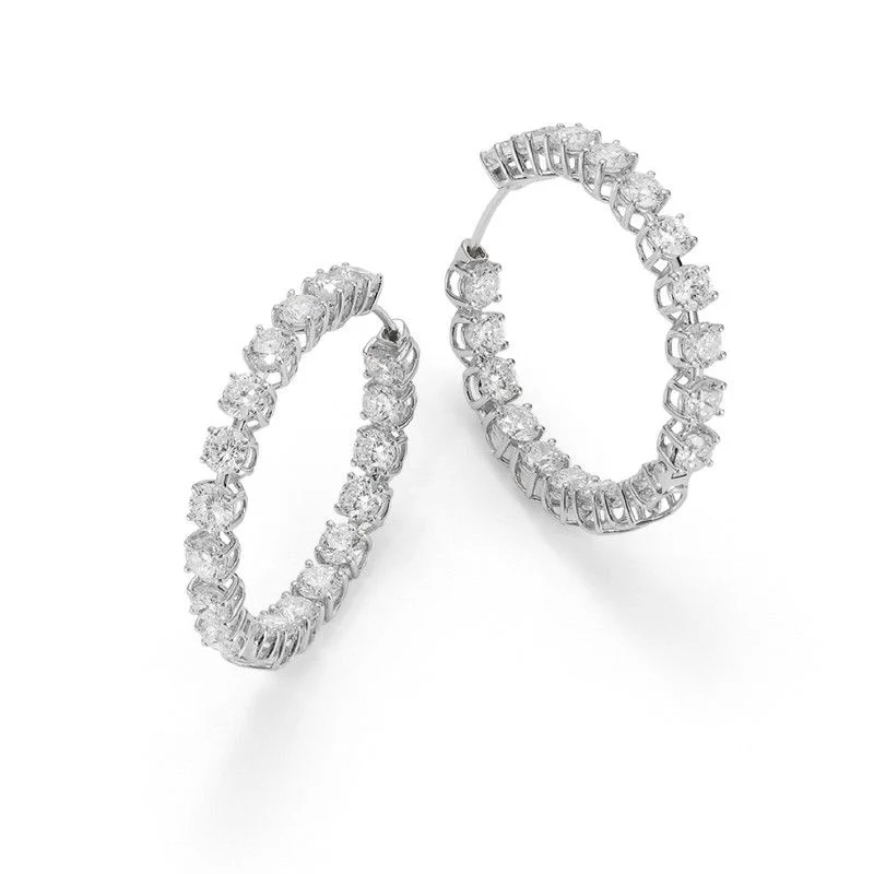 EARRINGS  CENTO DIAMOND  CIRCLE OF LIFE