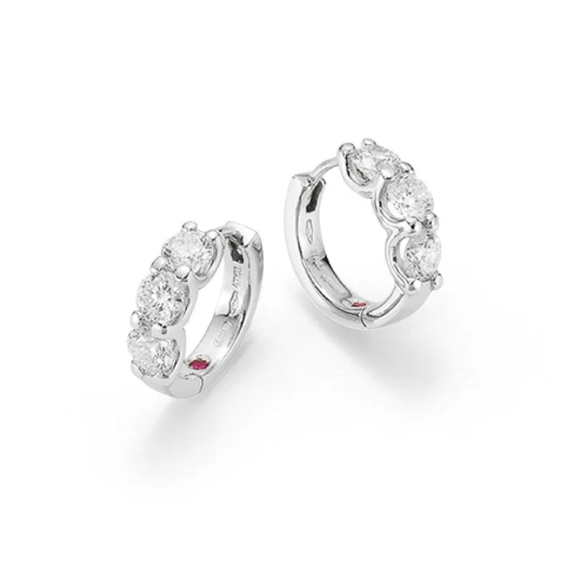 EARRINGS CENTO DIAMOND CIRCLE OF LIFE