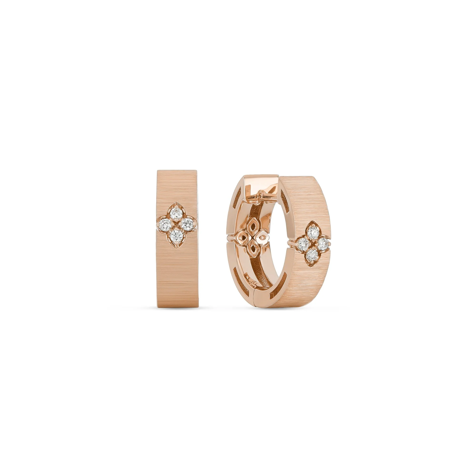 LOVE IN VERONA EARRINGS WITH DIAMONDS - Image 2