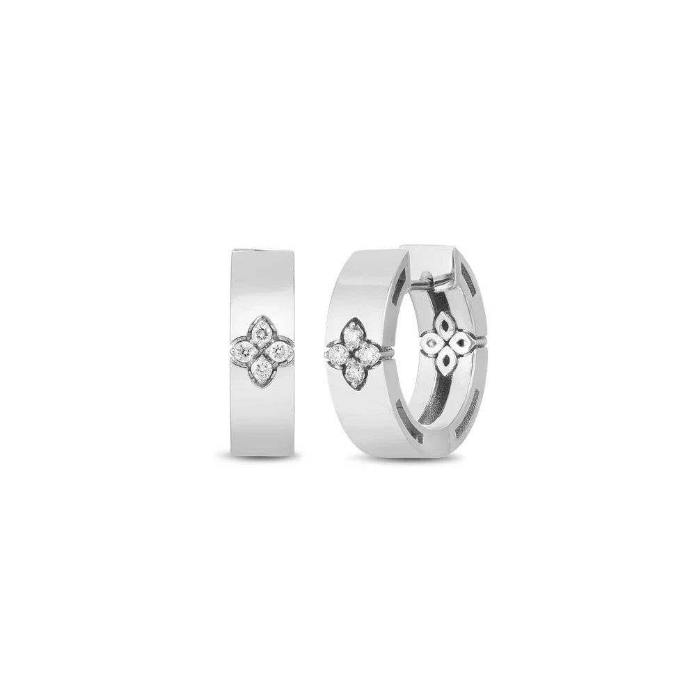LOVE IN VERONA EARRINGS WITH DIAMONDS - Image 4