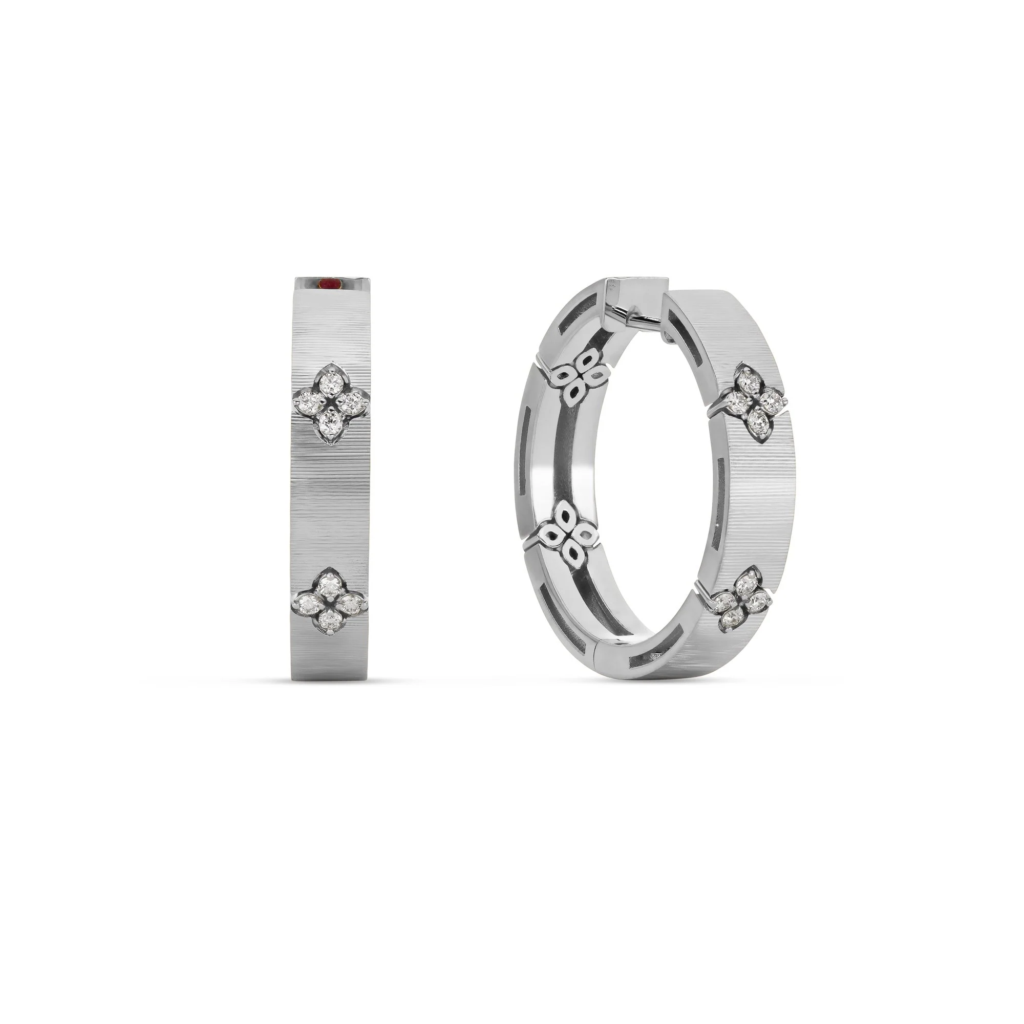 LOVE IN VERONA EARRINGS WITH DIAMONDS - Image 2