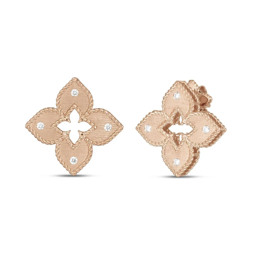 VENETIAN PRINCESS EARRINGS WITH DIAMONDS - Image 3