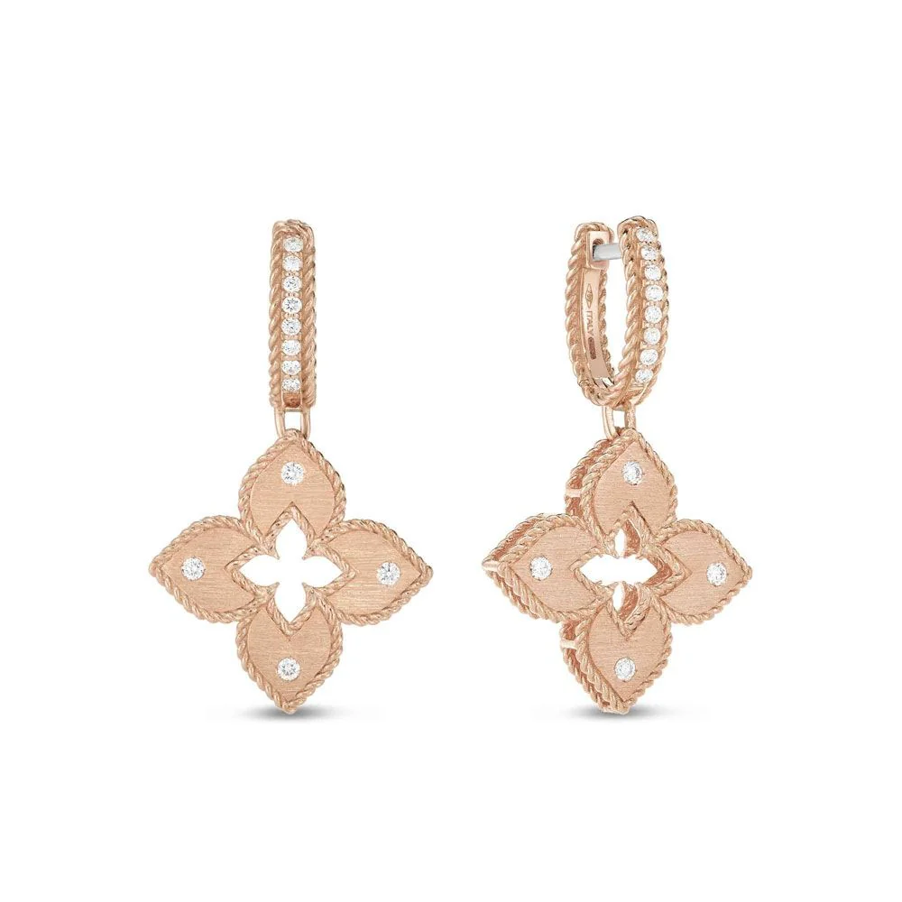 VENETIAN PRINCESS EARRINGS WITH DIAMONDS - Image 2