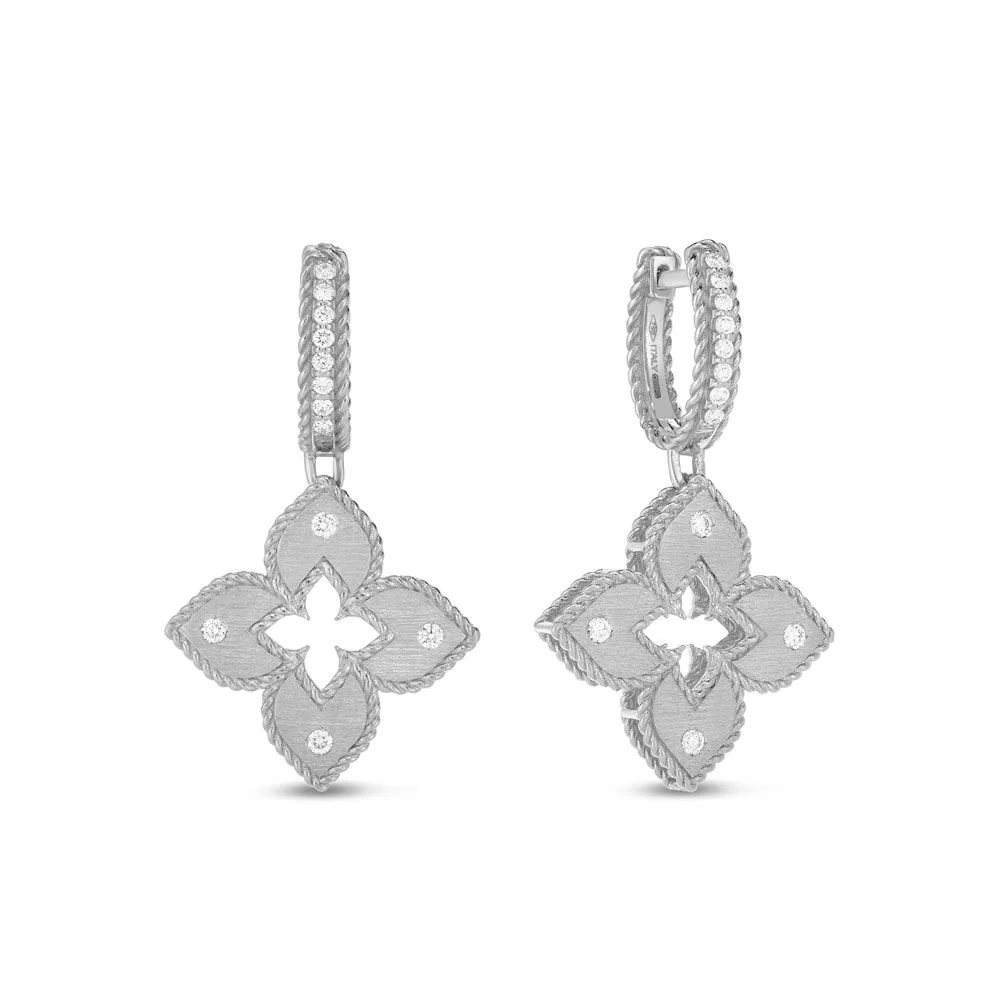 VENETIAN PRINCESS EARRINGS WITH DIAMONDS - Image 3