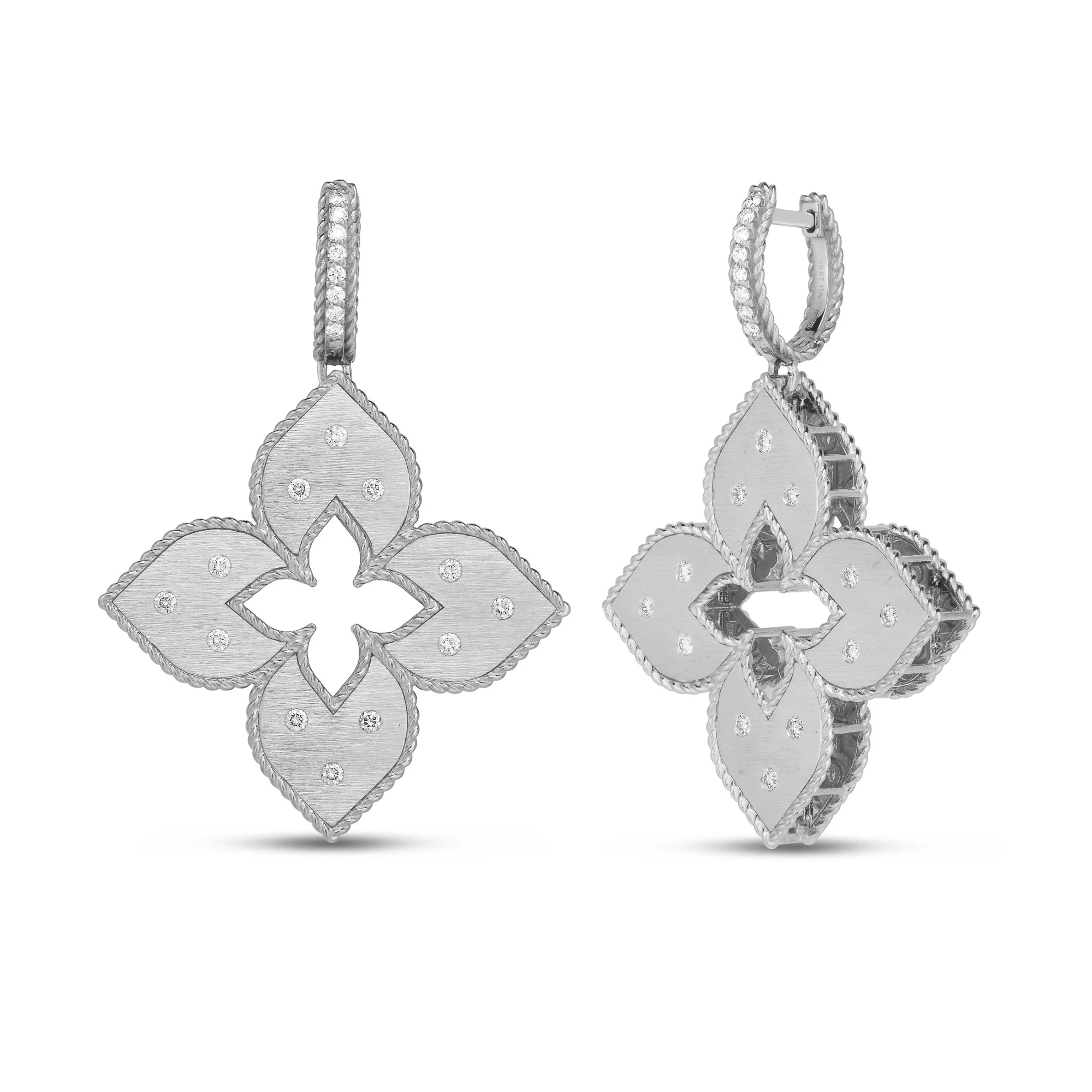 VENETIAN PRINCESS EARRINGS WITH DIAMONDS - Image 4