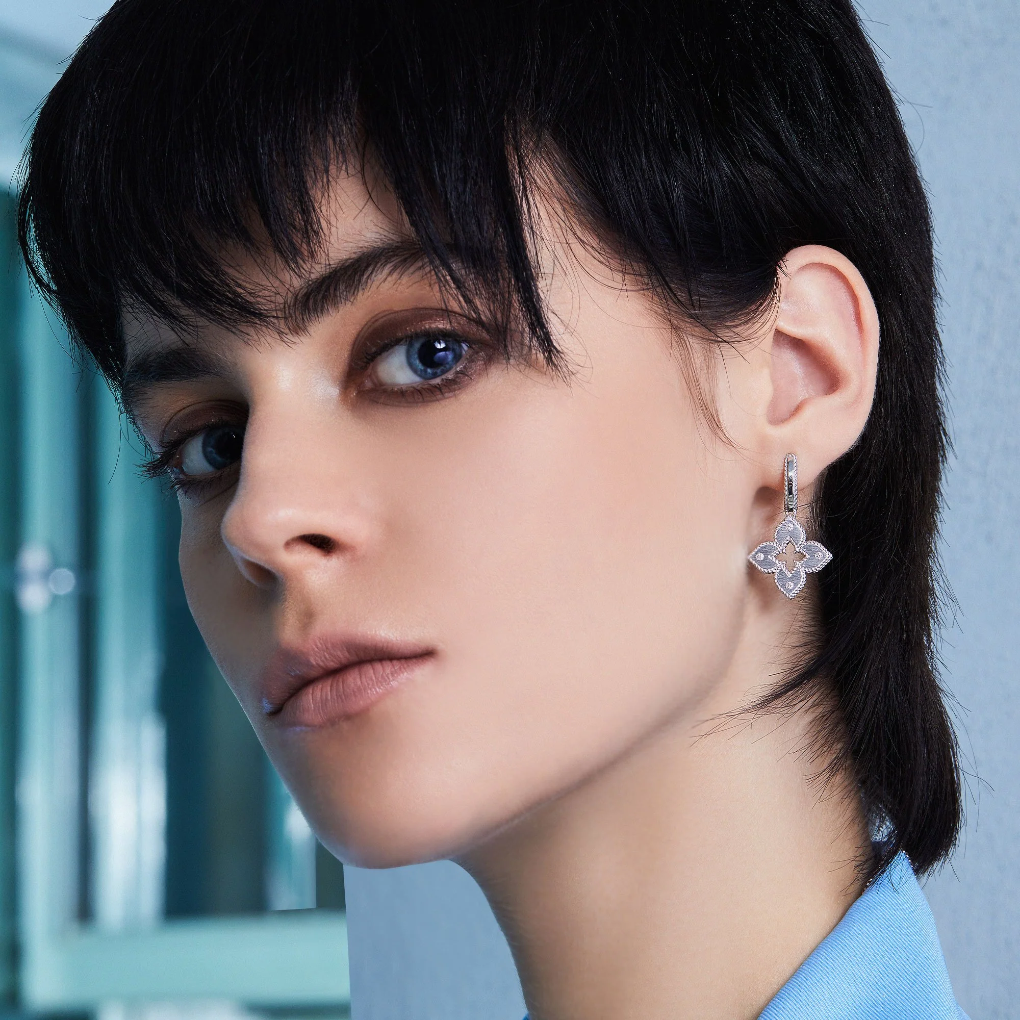 VENETIAN PRINCESS EARRINGS WITH DIAMONDS - Image 4