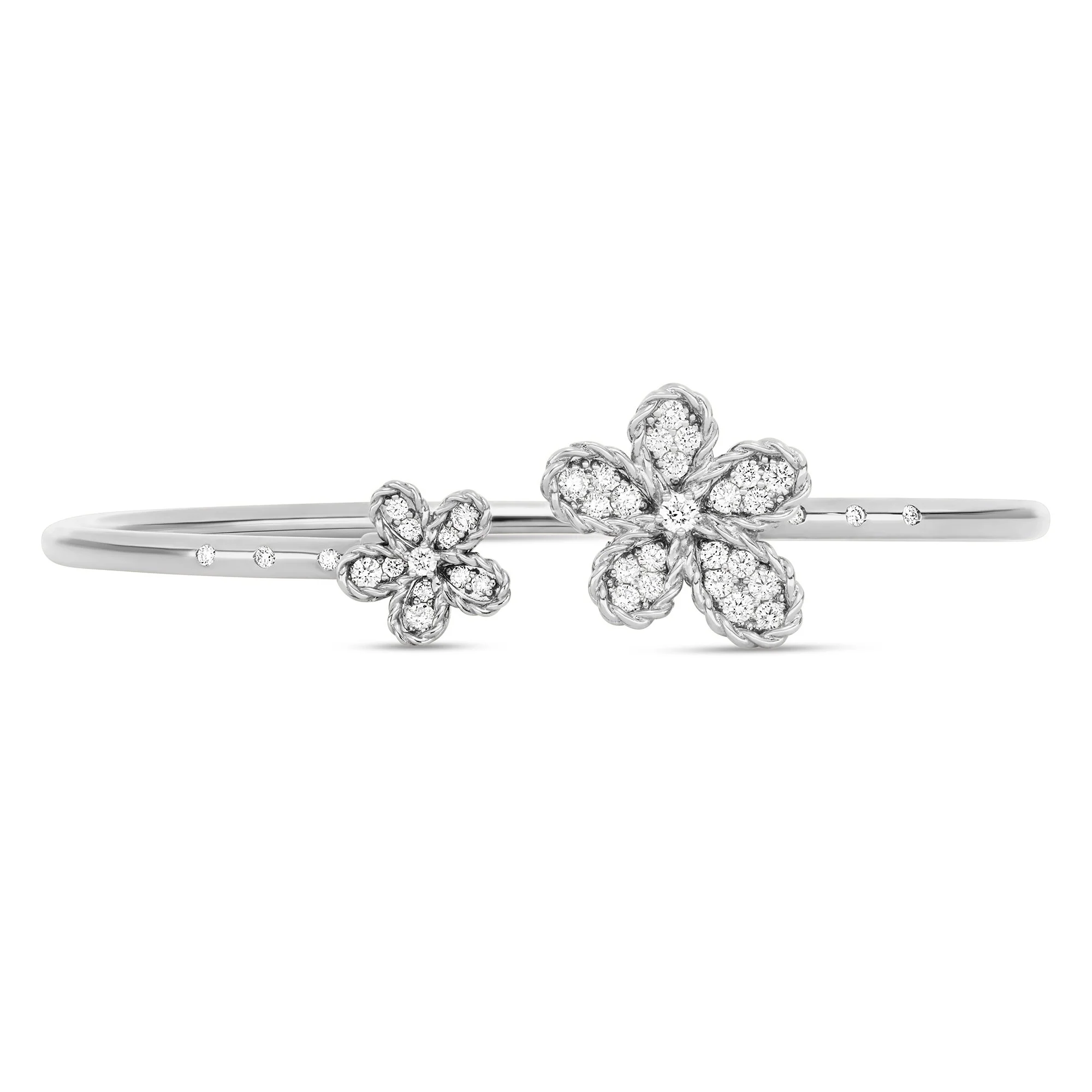 JASMINE BANGLE WITH DIAMONDS - Image 2