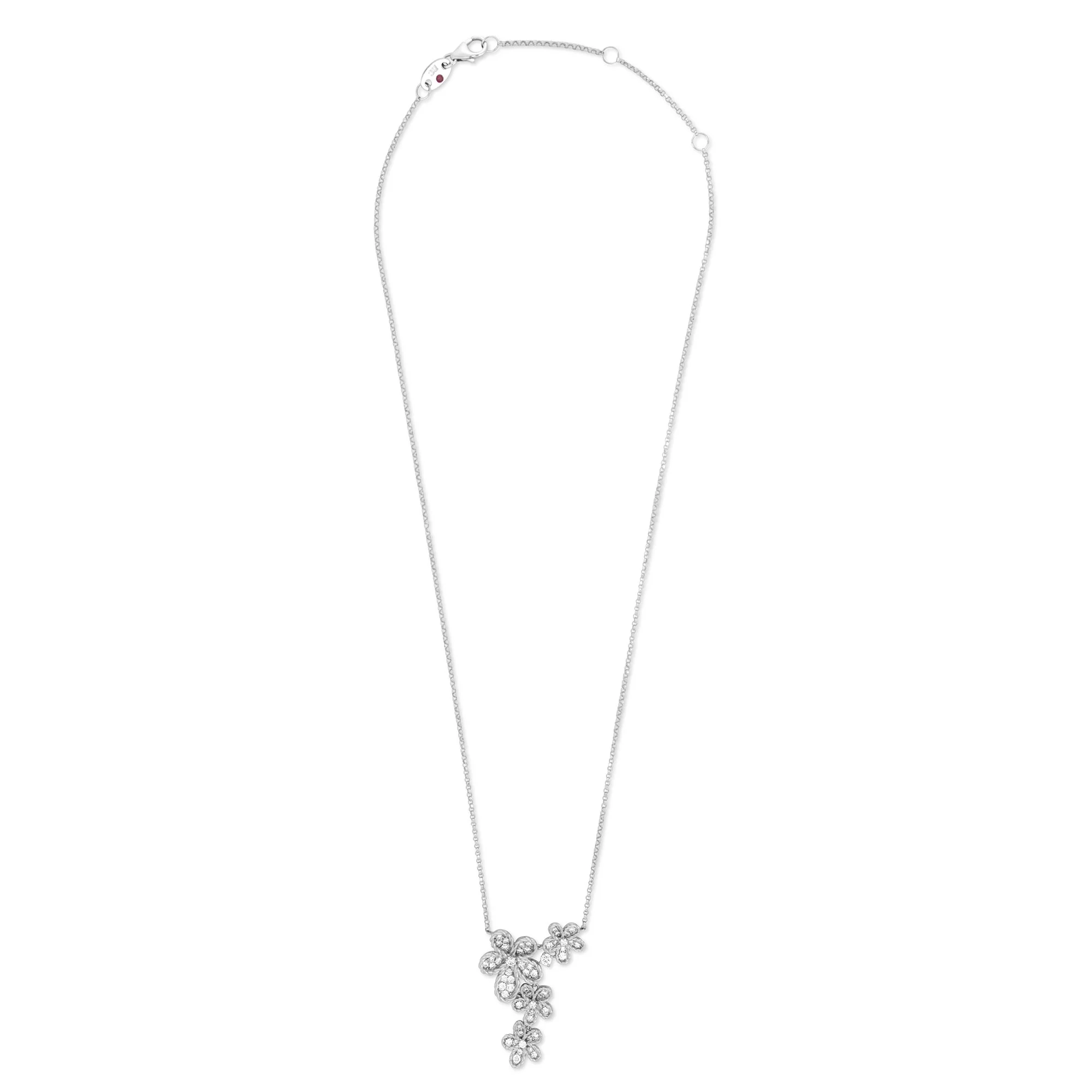 JASMINE NECKLACE WITH DIAMONDS - Image 2