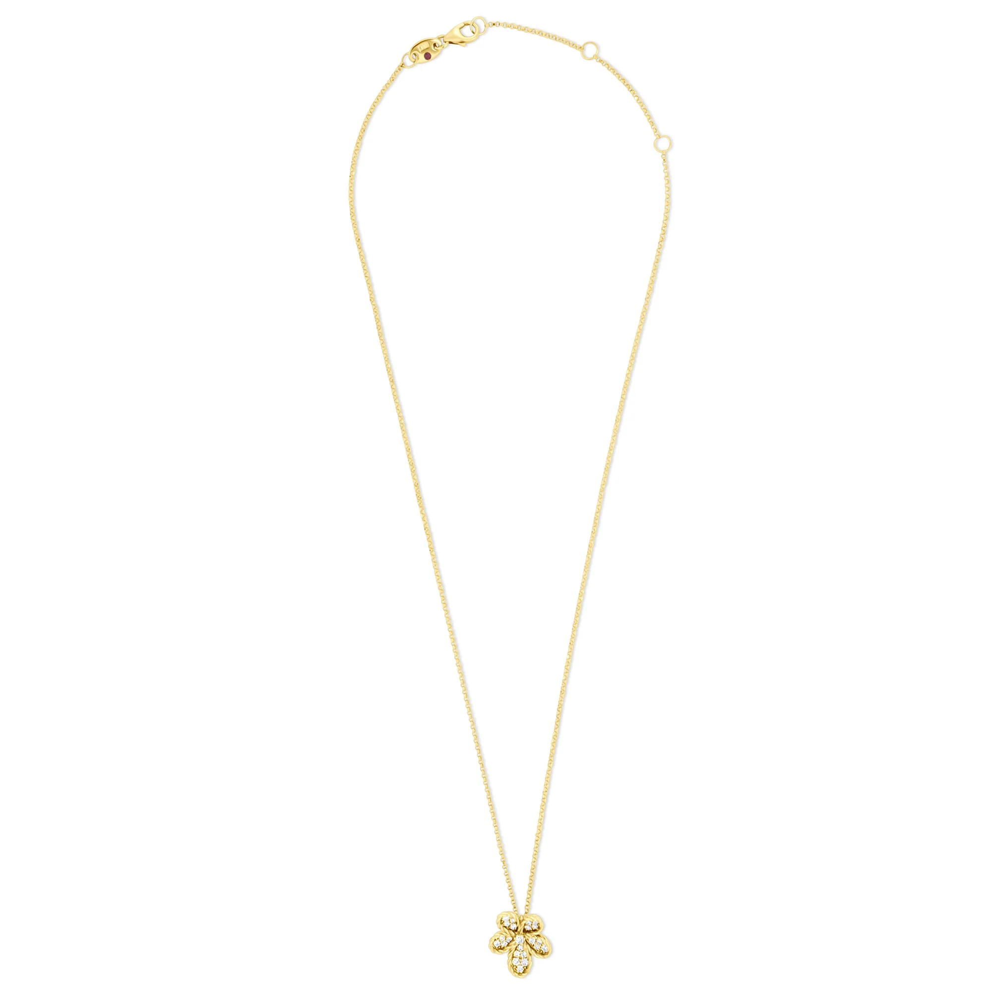 JASMINE NECKLACE WITH DIAMONDS - Image 2