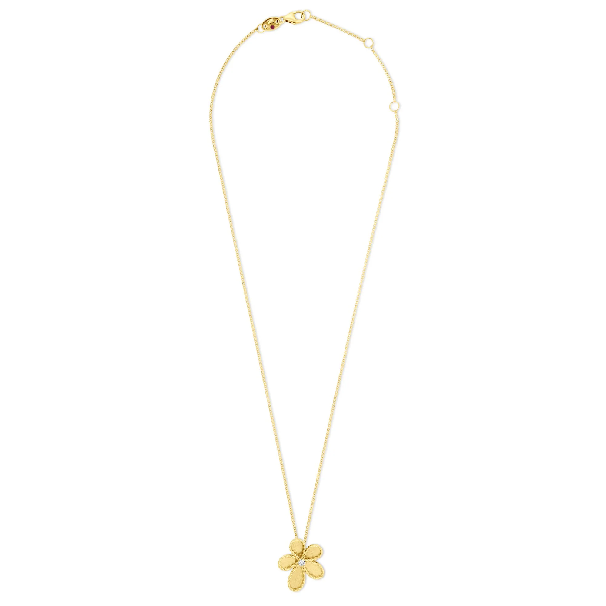 JASMINE NECKLACE WITH DIAMONDS - Image 2