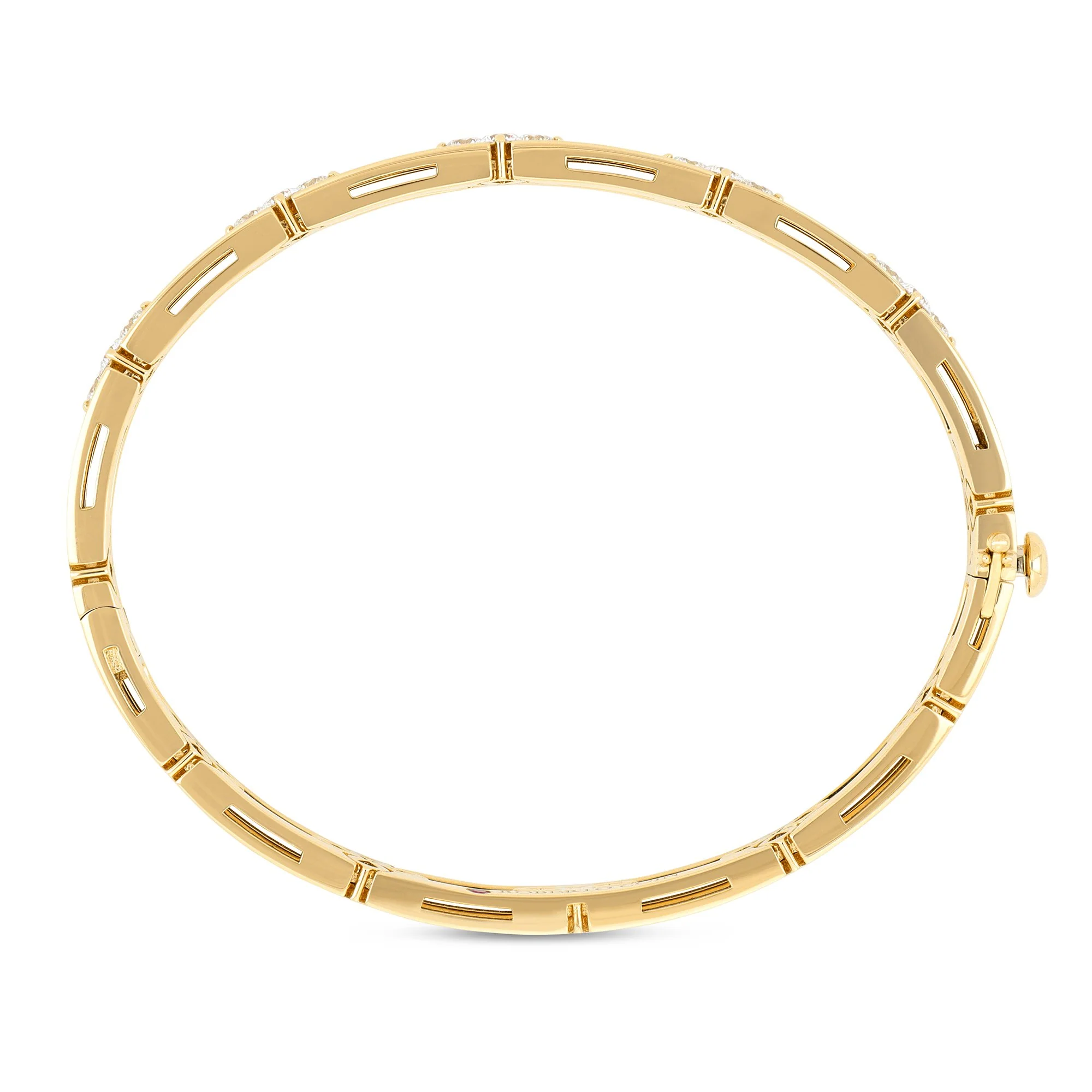 LOVE IN VERONA BANGLE WITH DIAMONDS - Image 3