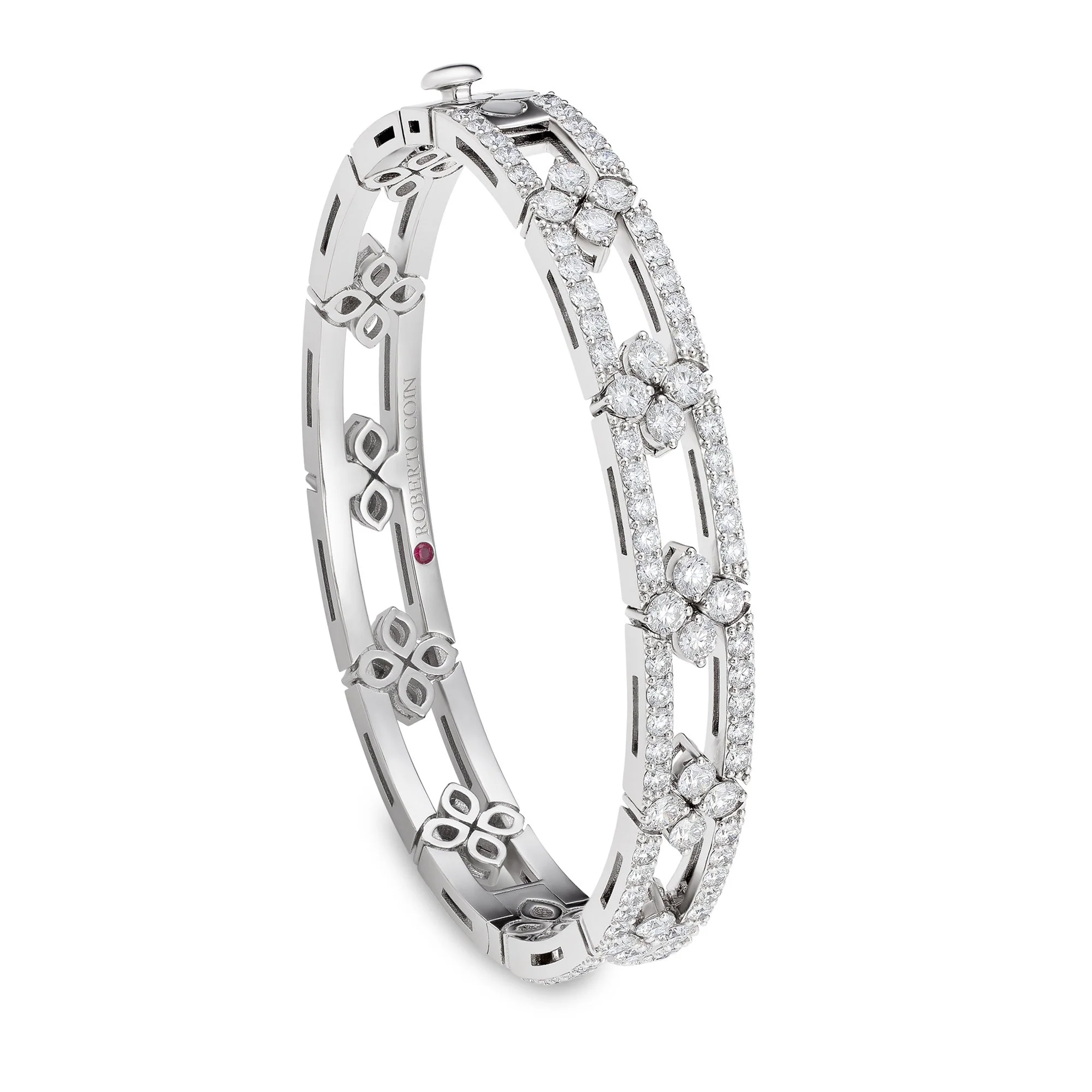 LOVE IN VERONA BANGLE WITH DIAMONDS - Image 2