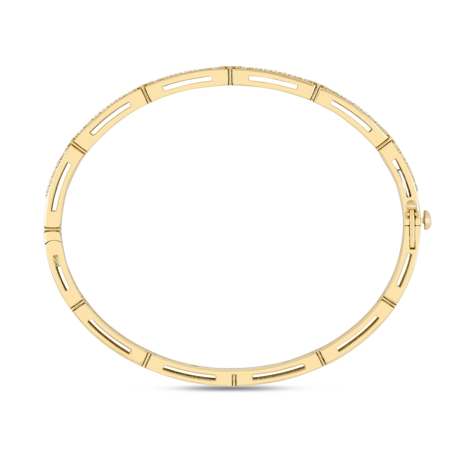 LOVE IN VERONA BANGLE WITH DIAMONDS - Image 3