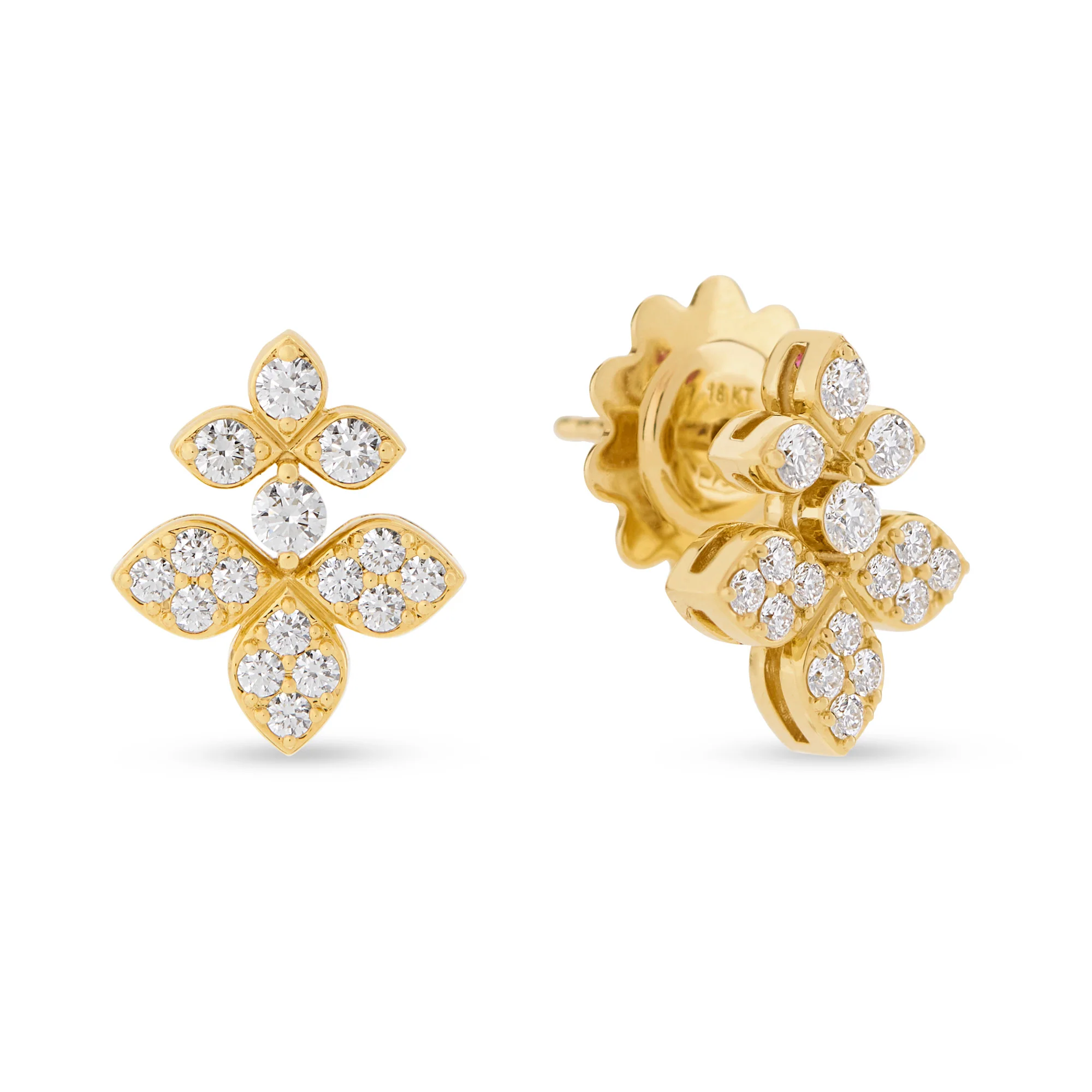 LOVE IN VERONA EARRINGS FOR CAROUSEL WITH DIAMONDS