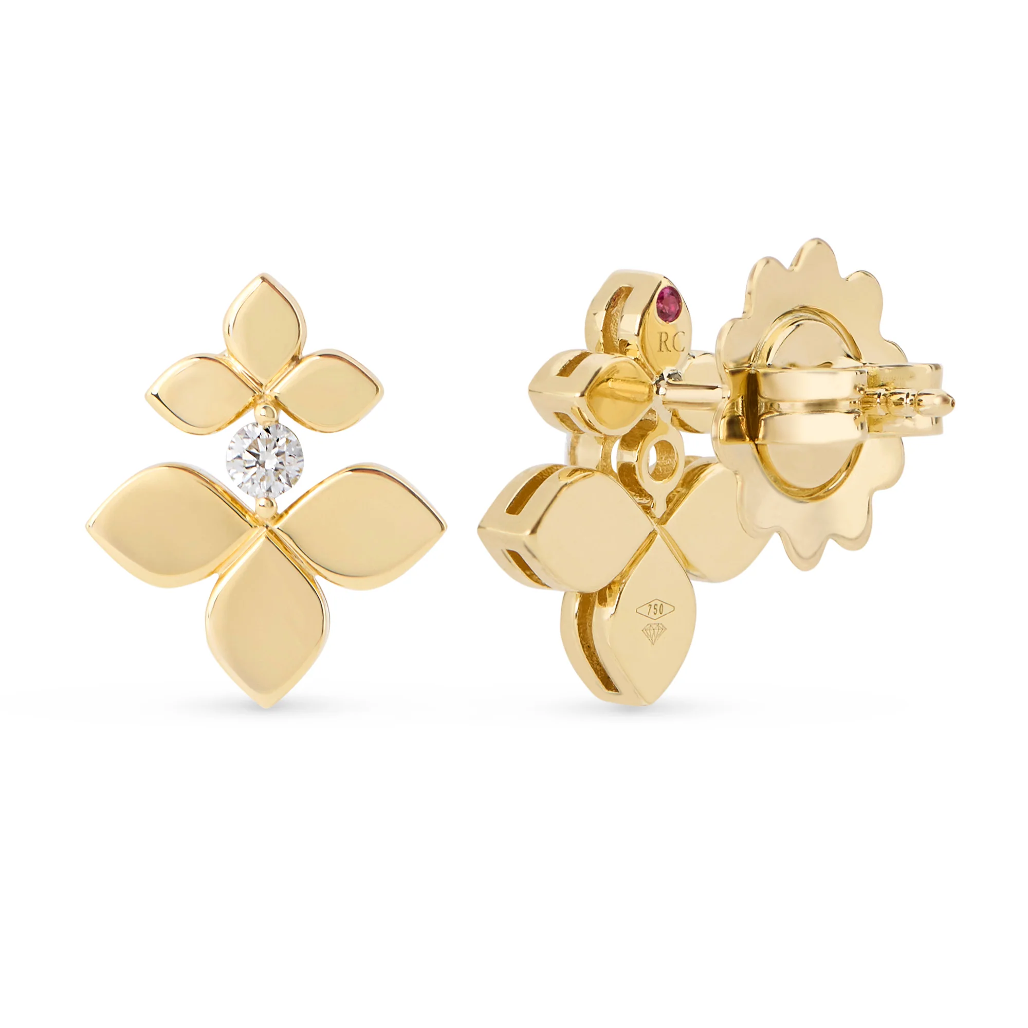 LOVE IN VERONA EARRINGS FOR CAROUSEL WITH DIAMONDS - Image 2