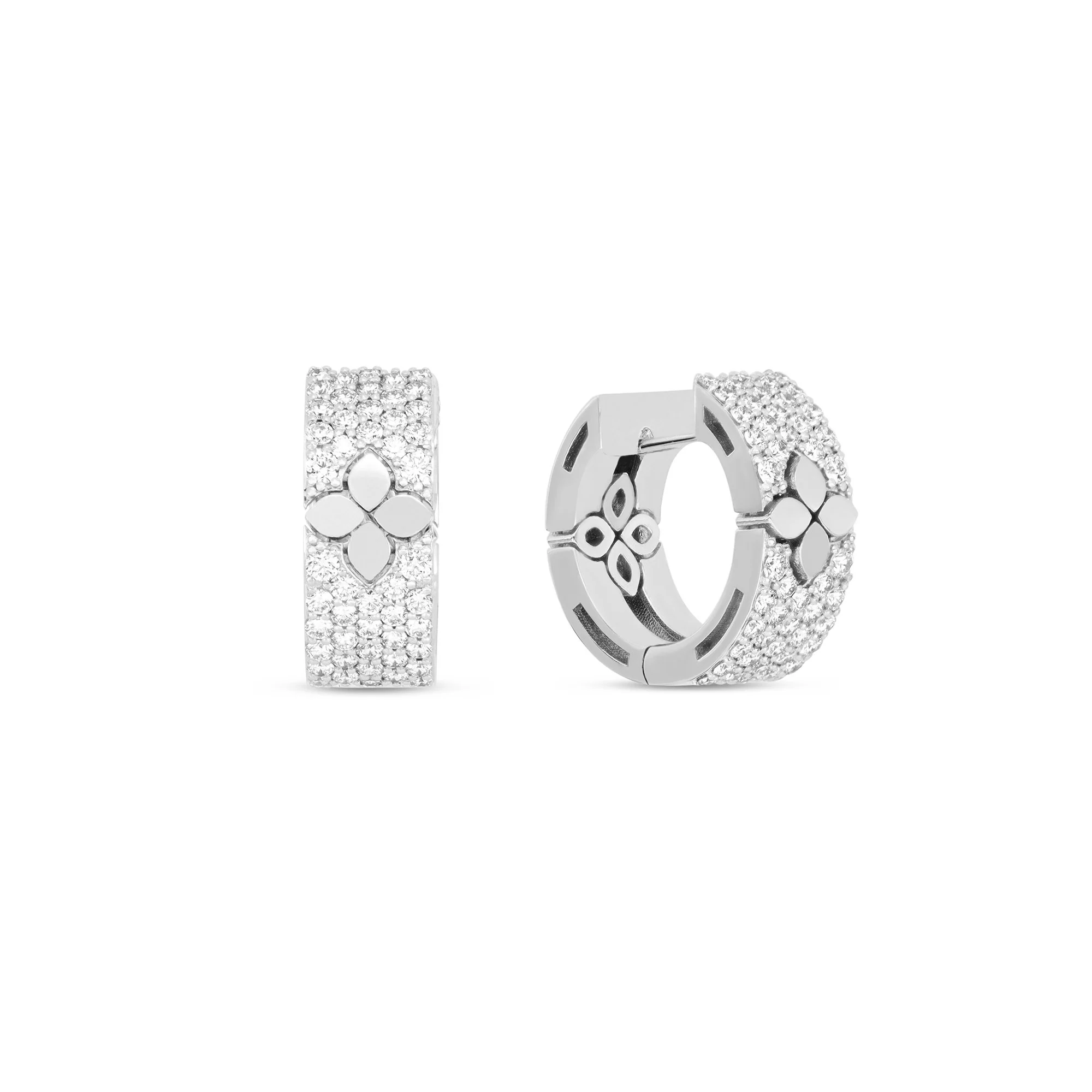LOVE IN VERONA EARRINGS WITH DIAMONDS - Image 2