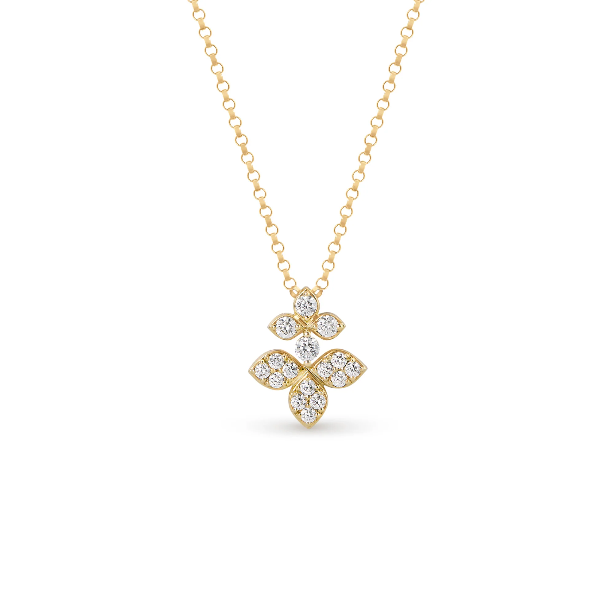 LOVE IN VERONA NECKLACE FOR CAROUSEL WITH DIAMONDS