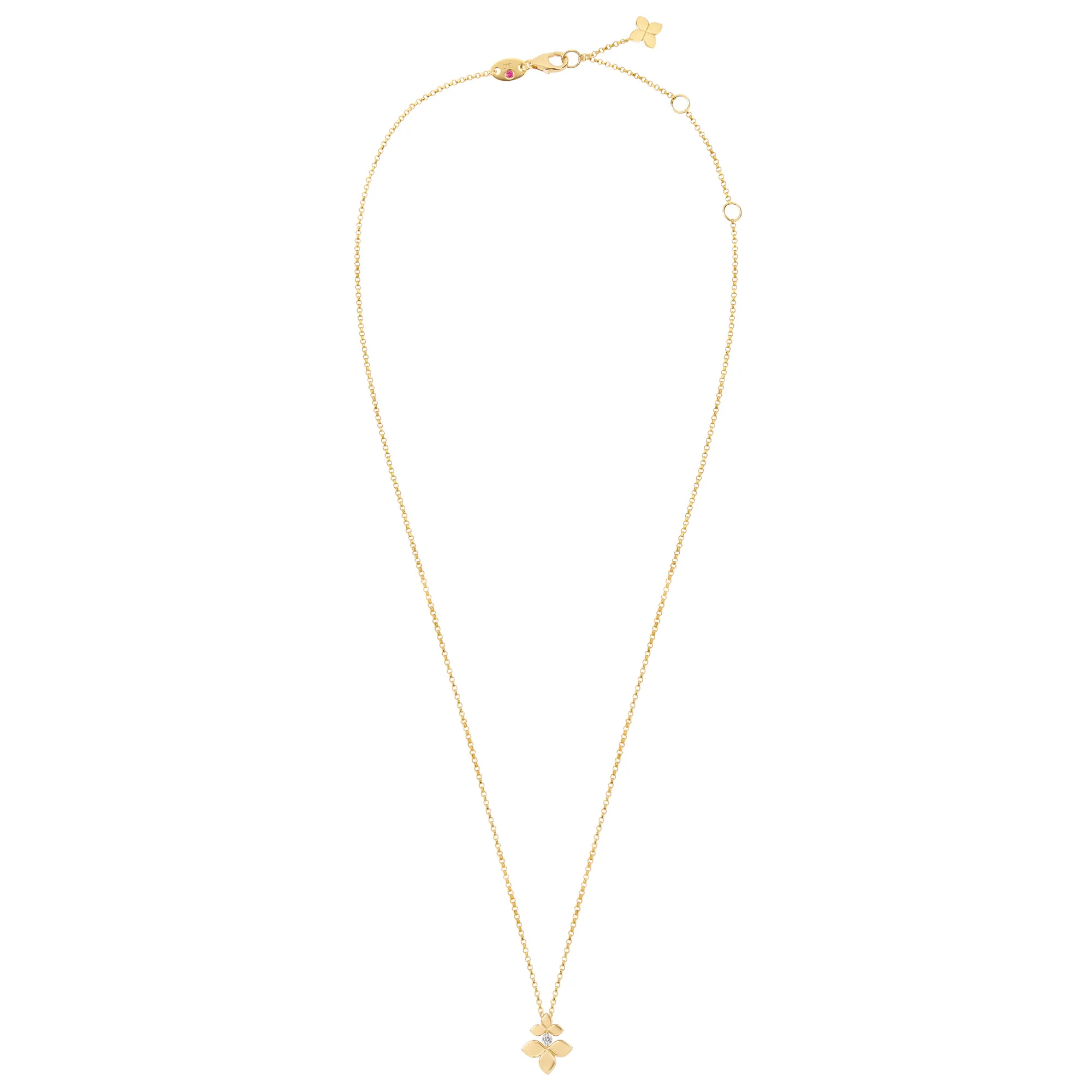 LOVE IN VERONA NECKLACE FOR CAROUSEL WITH DIAMONDS - Image 2