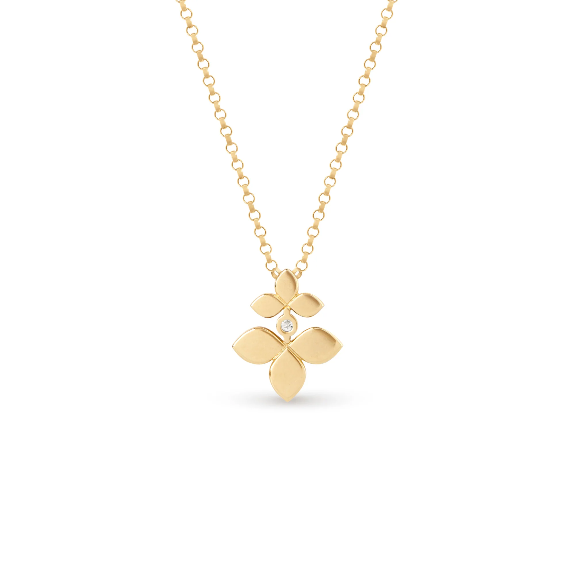 LOVE IN VERONA NECKLACE FOR CAROUSEL WITH DIAMONDS - Image 3