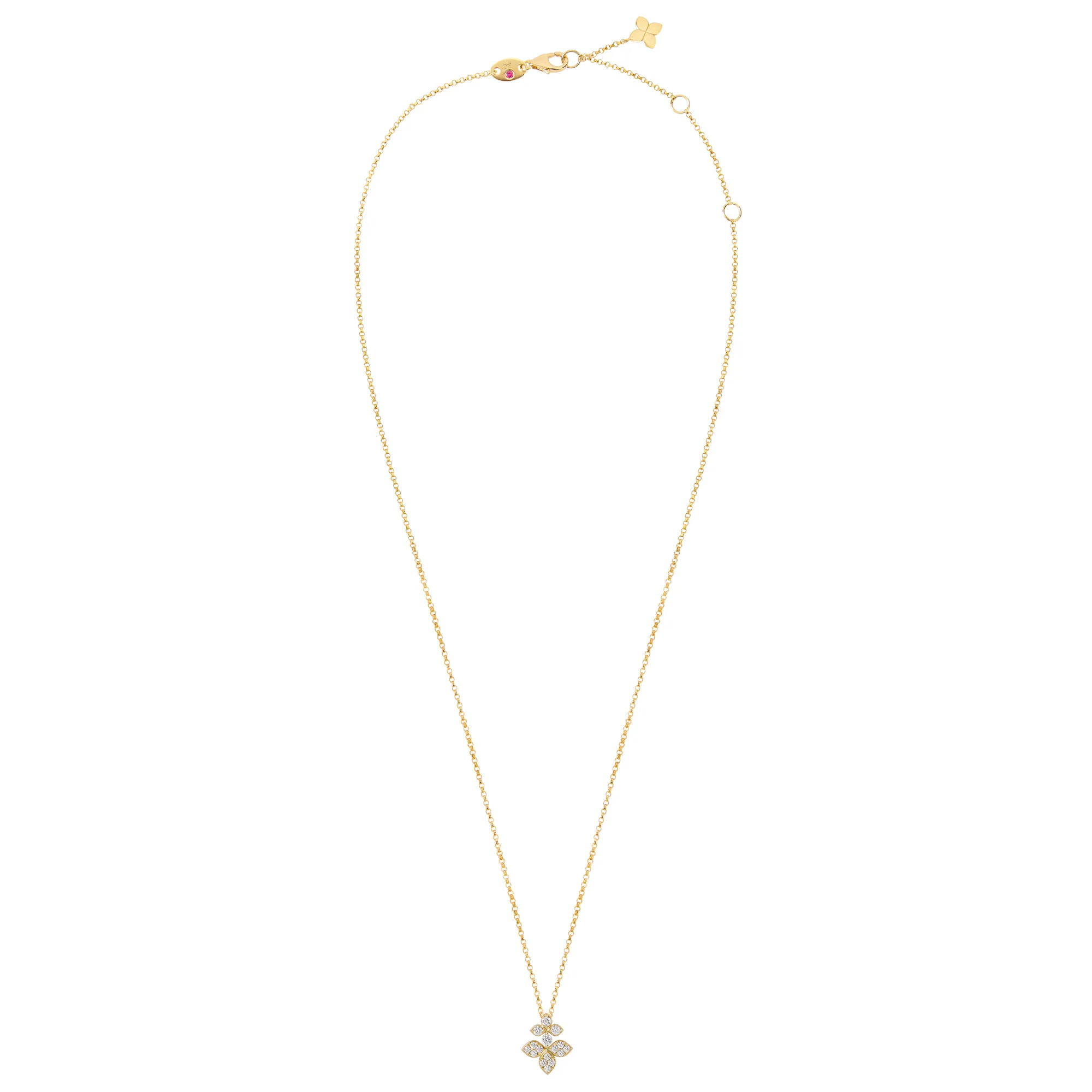 LOVE IN VERONA NECKLACE FOR CAROUSEL WITH DIAMONDS - Image 2