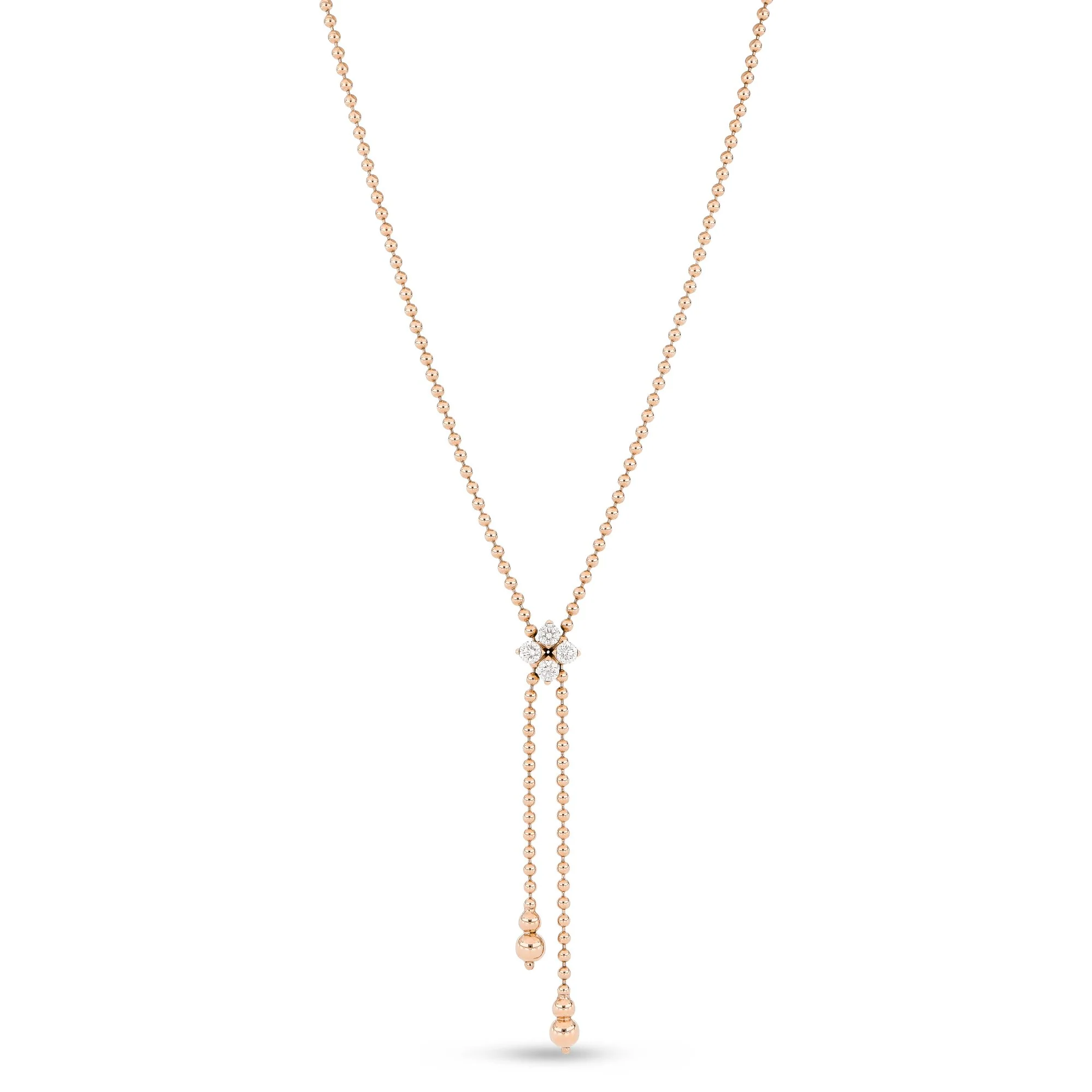 LOVE IN VERONA NECKLACE WITH DIAMONDS