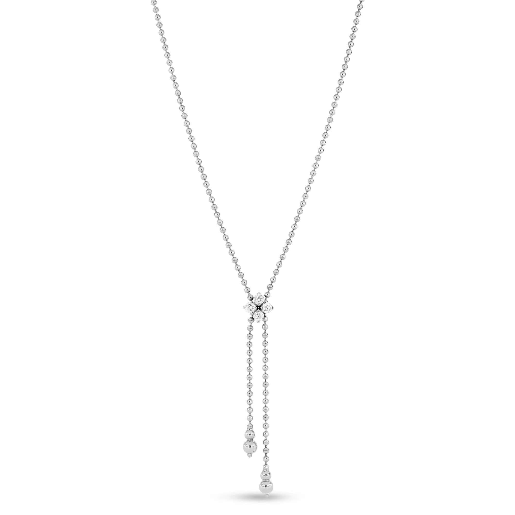 LOVE IN VERONA NECKLACE WITH DIAMONDS - Image 4