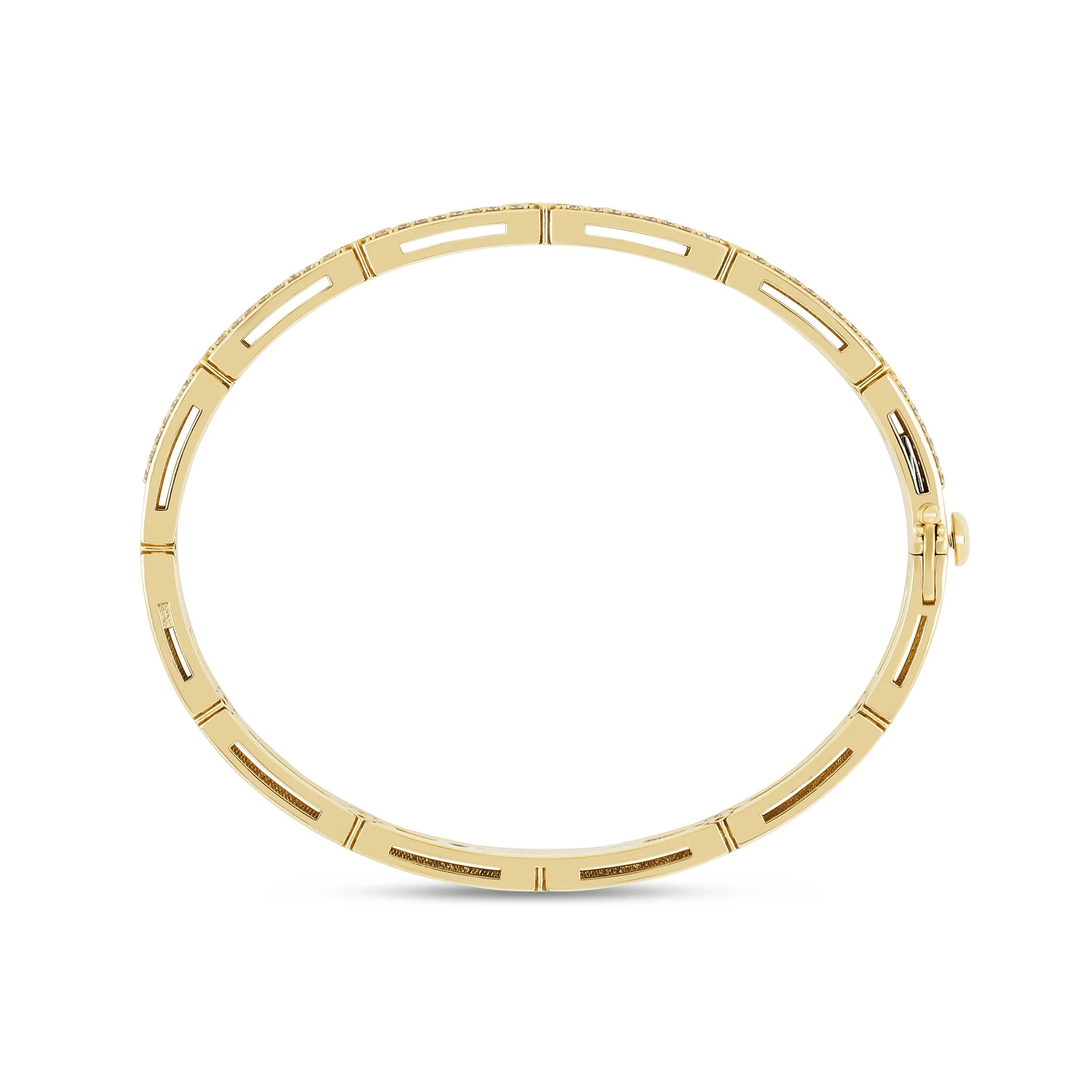 LOVE IN VERONA BANGLE WITH DIAMONDS - Image 3