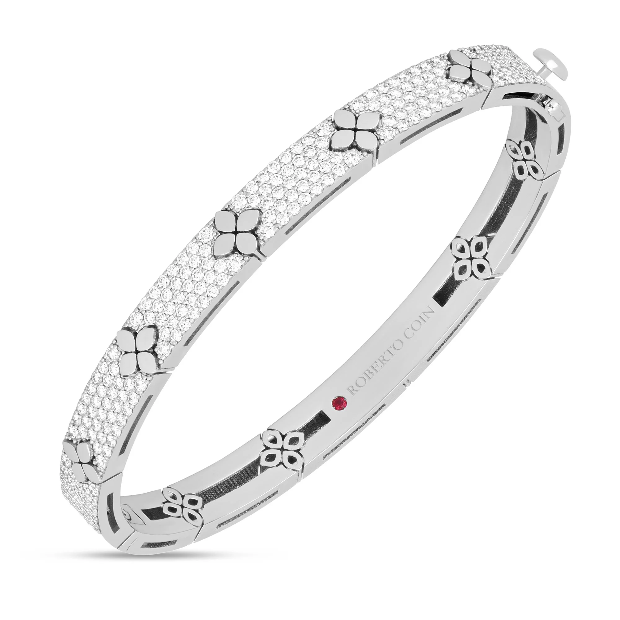 LOVE IN VERONA BANGLE WITH DIAMONDS - Image 4
