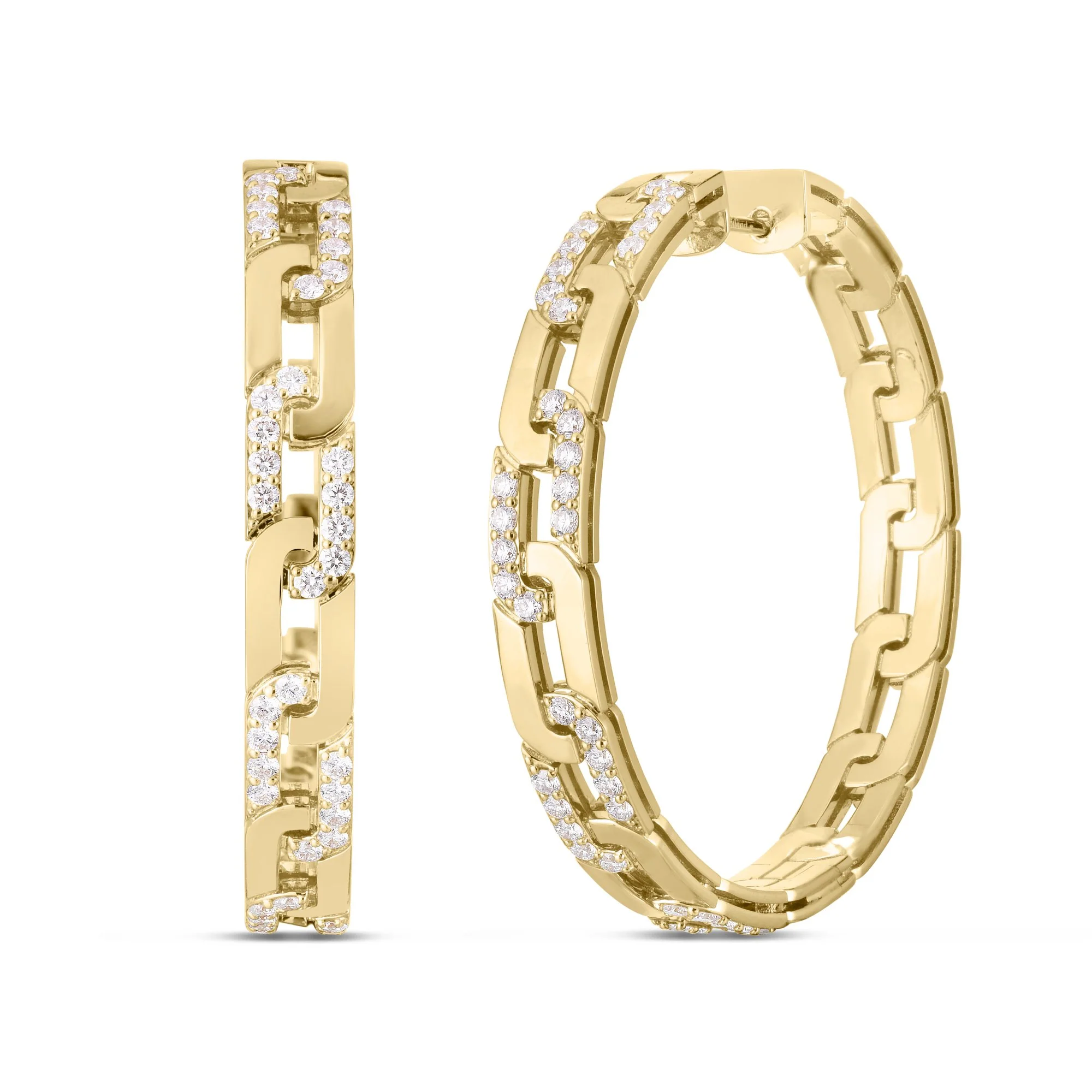 NAVARRA EARRINGS WITH DIAMONDS