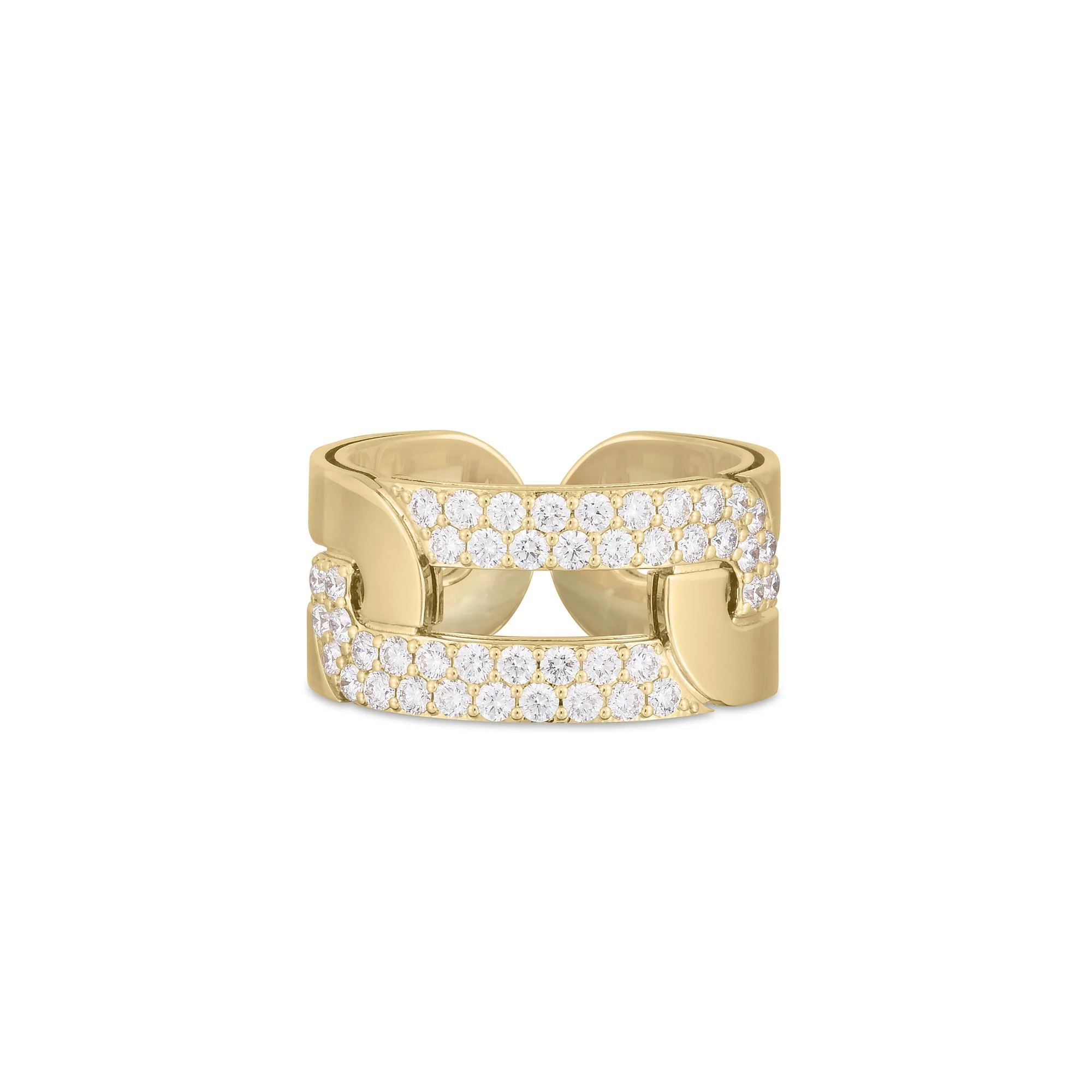 NAVARRA RING WITH DIAMONDS - Image 2