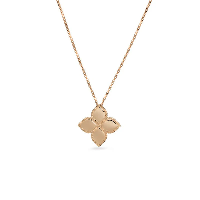 PENDANT GOLD PRINCESS FLOWER - Image 3