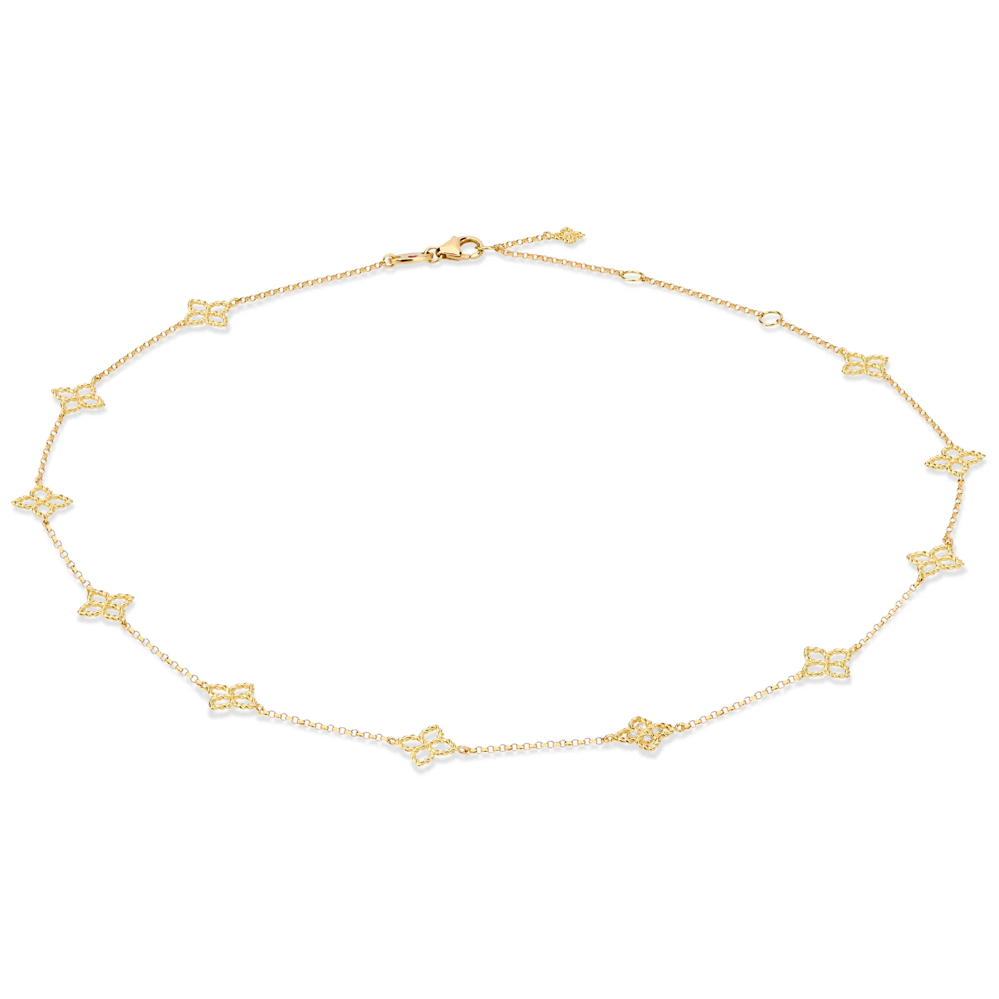 PRINCESS FLOWER NECKLACE FOR CAROUSEL WITH DIAMONDS - Image 2