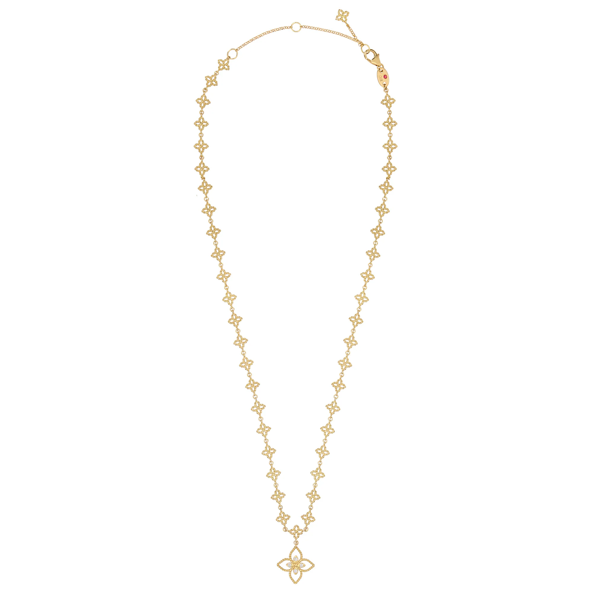 PRINCESS FLOWER NECKLACE FOR CAROUSEL WITH DIAMONDS - Image 2