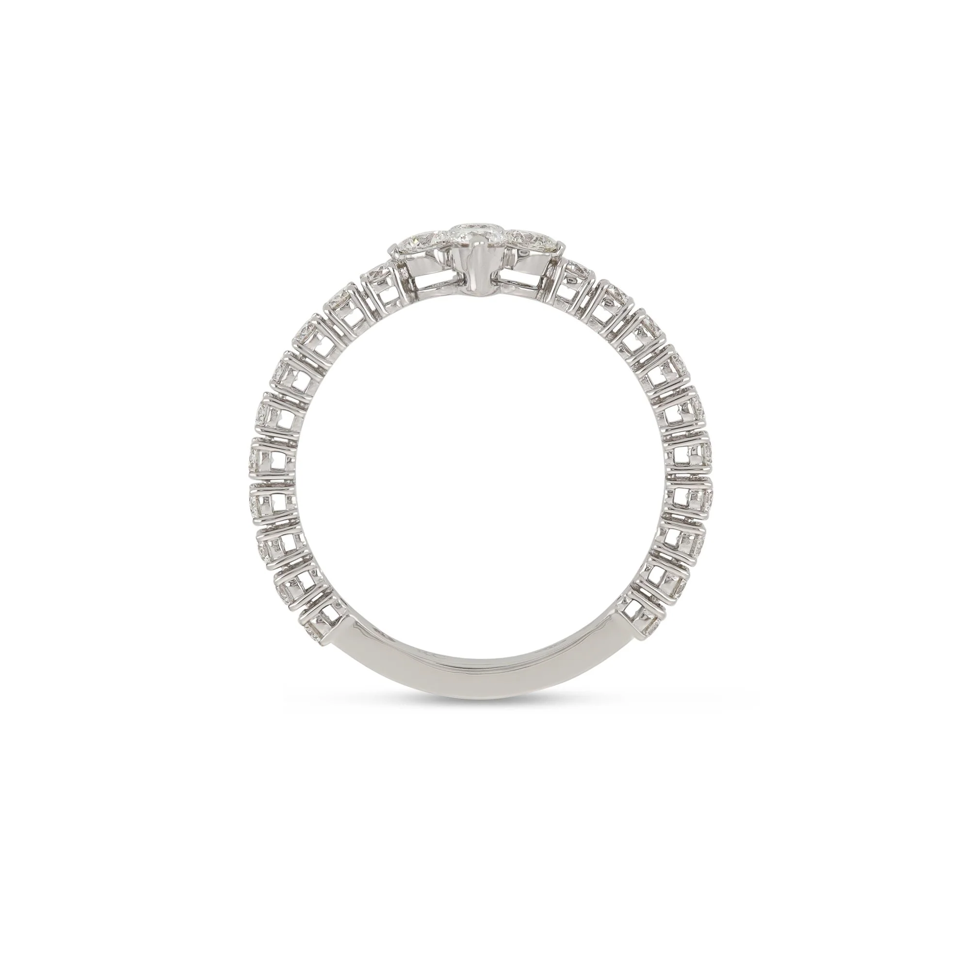 LOVE IN VERONA RING WITH DIAMONDS - Image 3